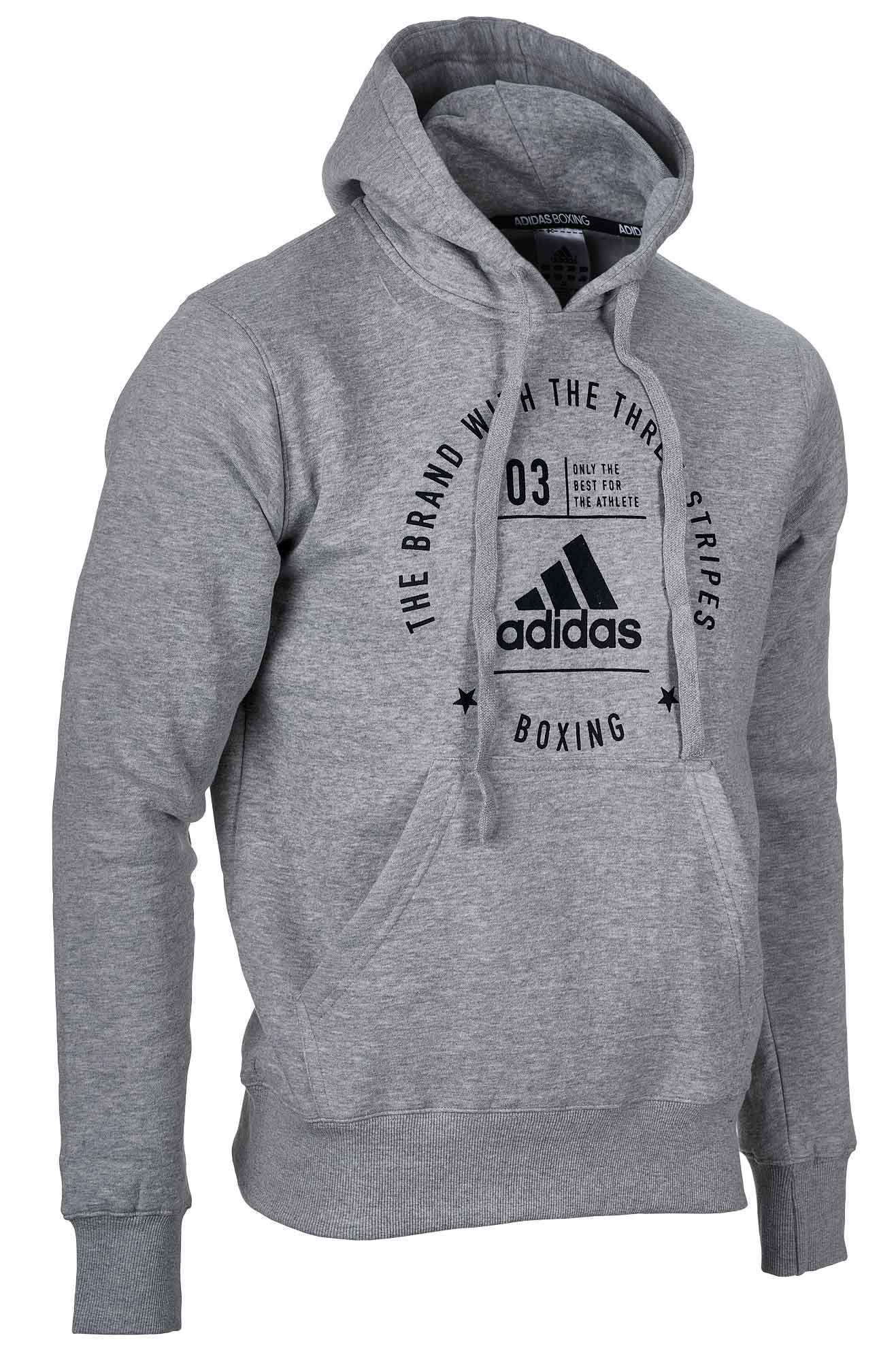 adidas Community Hoody Boxing Grey/Black, adiCL02B