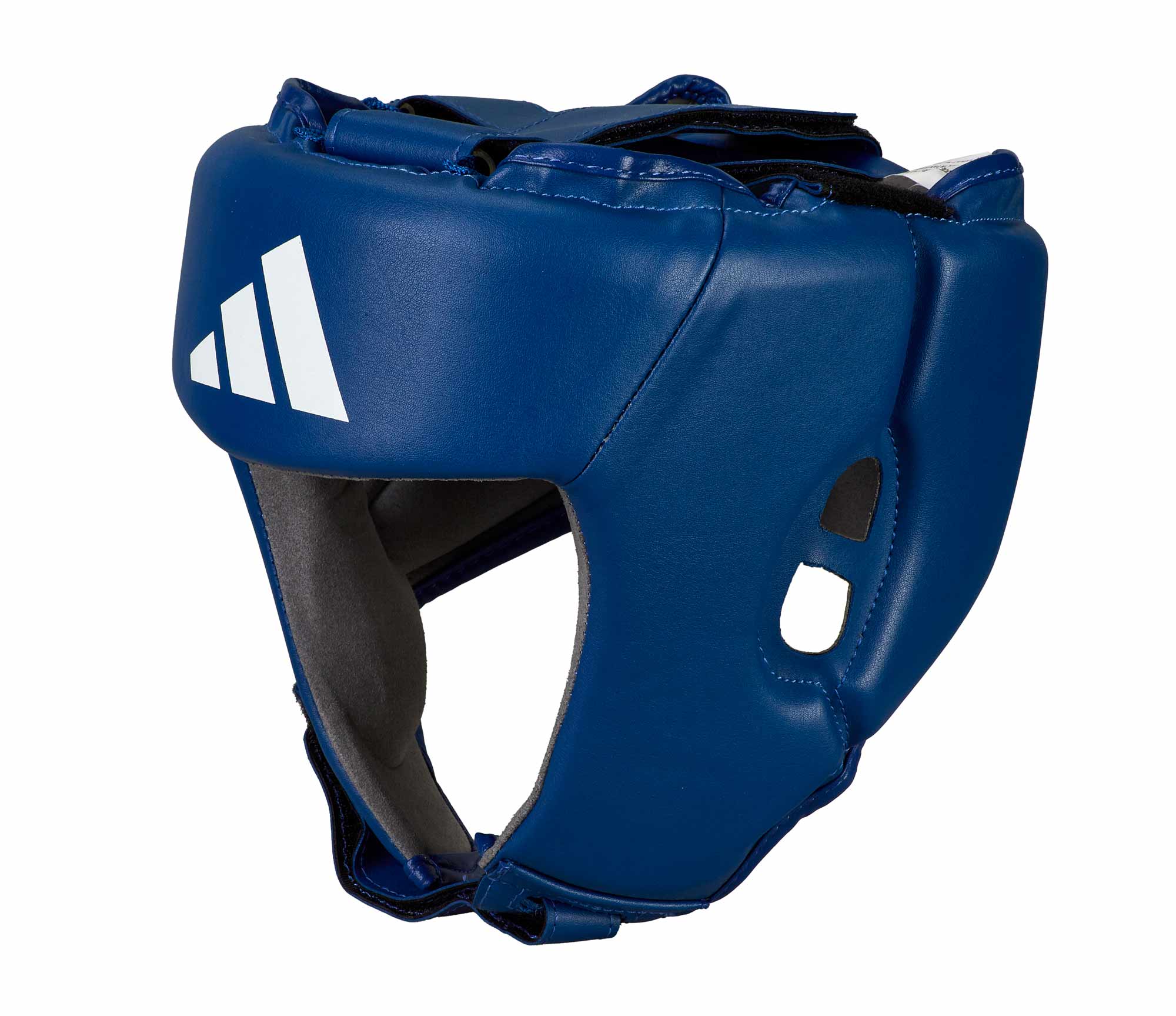 adidas IBA Kopfschutz blau Kaktus-Leder, adiIBAH1C