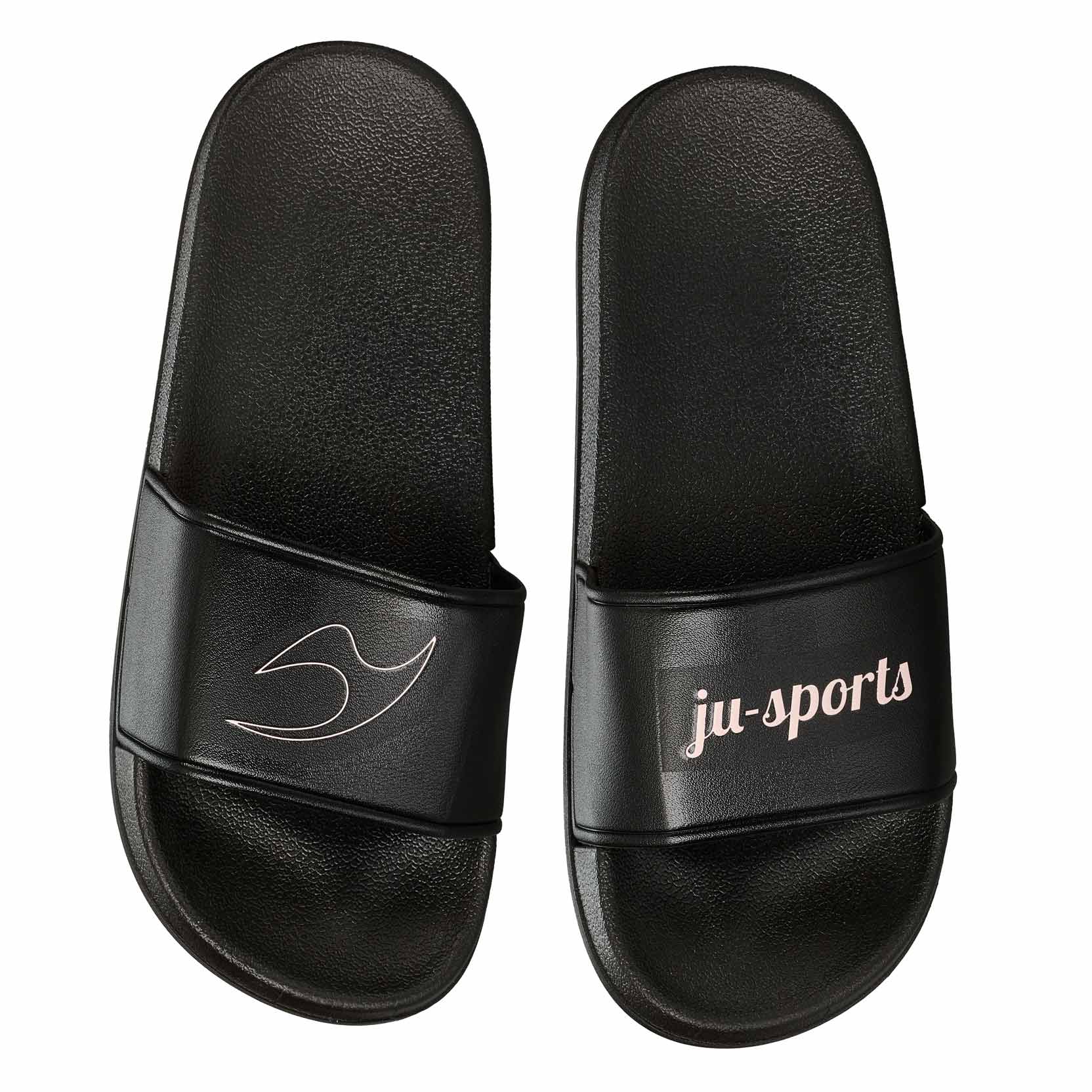 Ju-Sports Badeschlappen Core schwarz