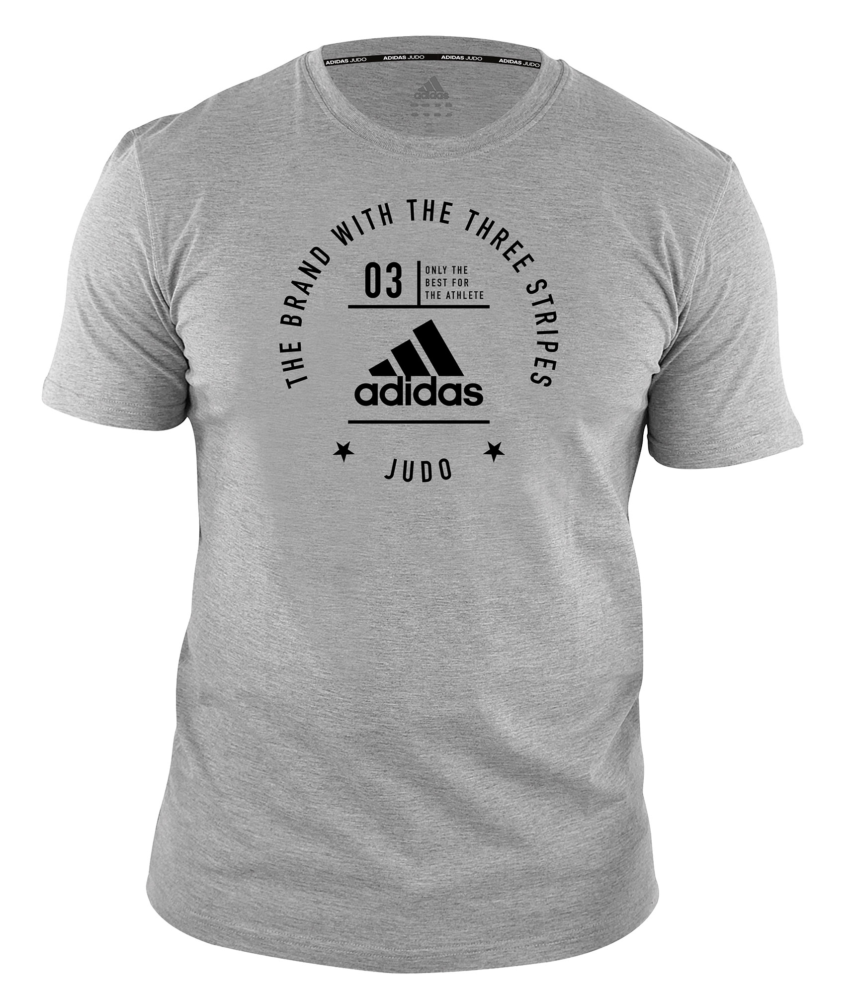 adidas Community T-Shirt Judo "Pro" grey/black, adiCL01J