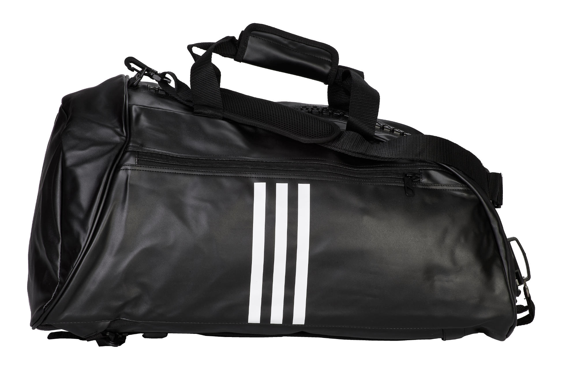adidas 2in1 Bag Kickboxing black/white PU, adiACC051KB