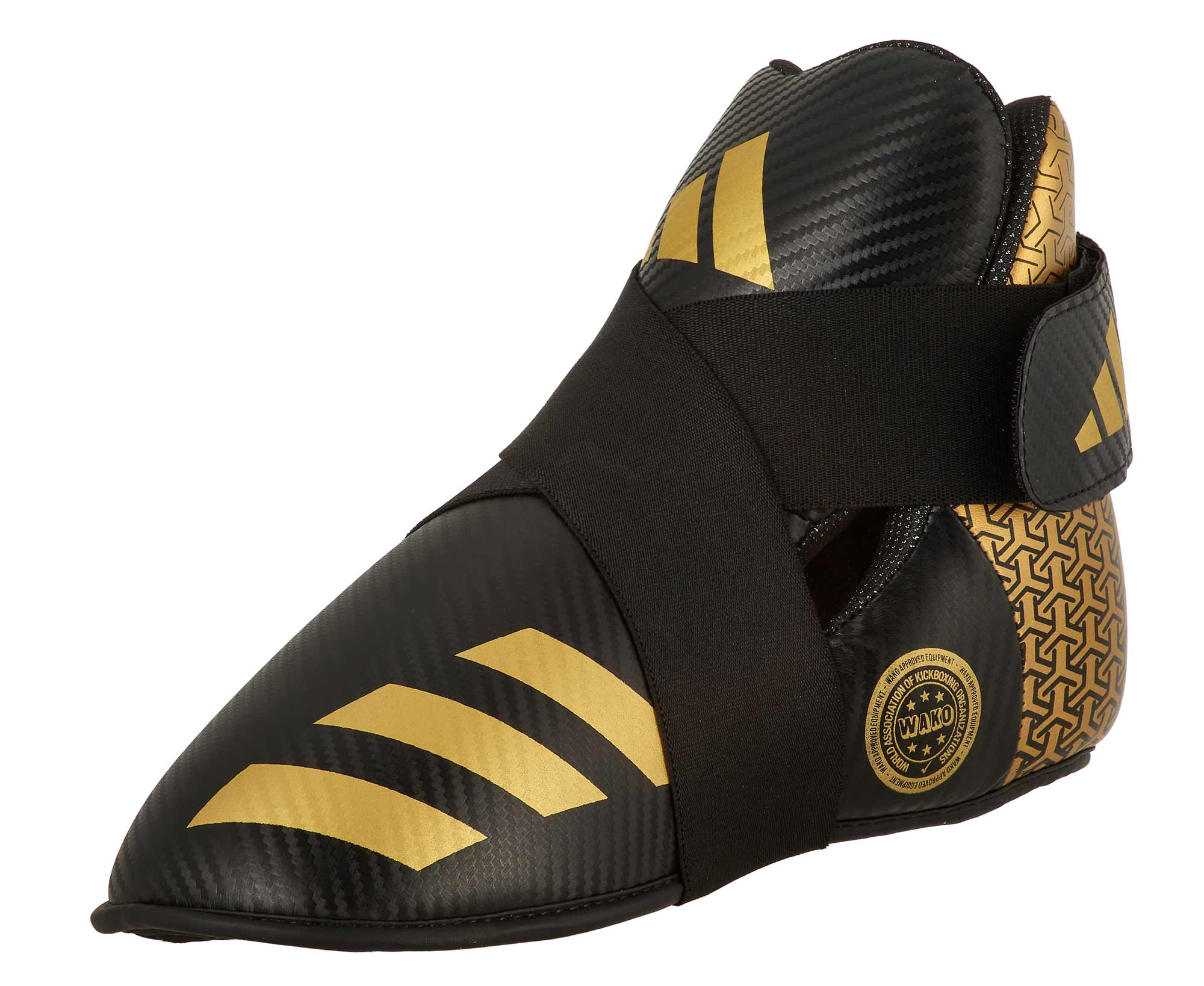 adidas Pro Kickboxing Fußschutz black/gold, adiKBB300HD