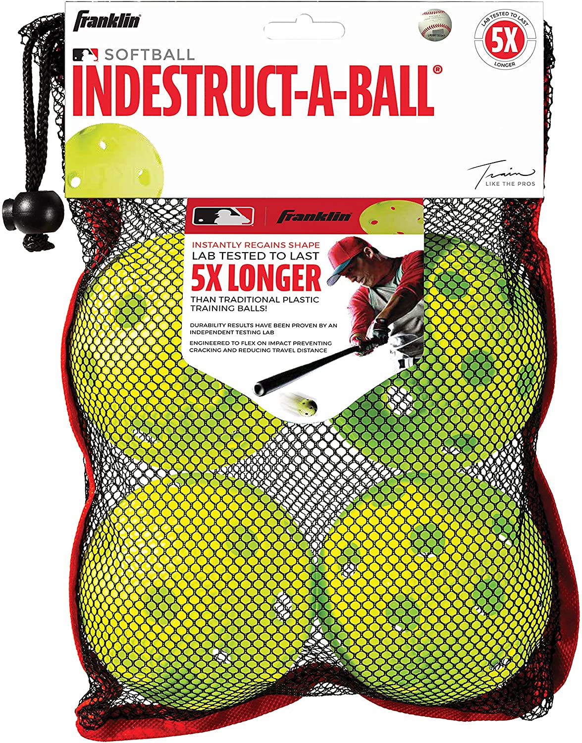 Franklin MLB® Trainings-Softball - 4er Pack