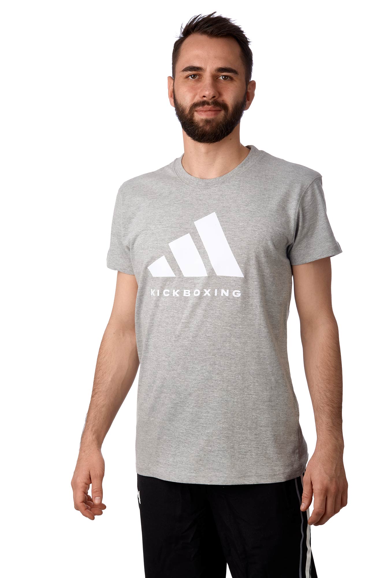 adidas Community Graphic Tee Kickboxing grau adiCLTS24-KB