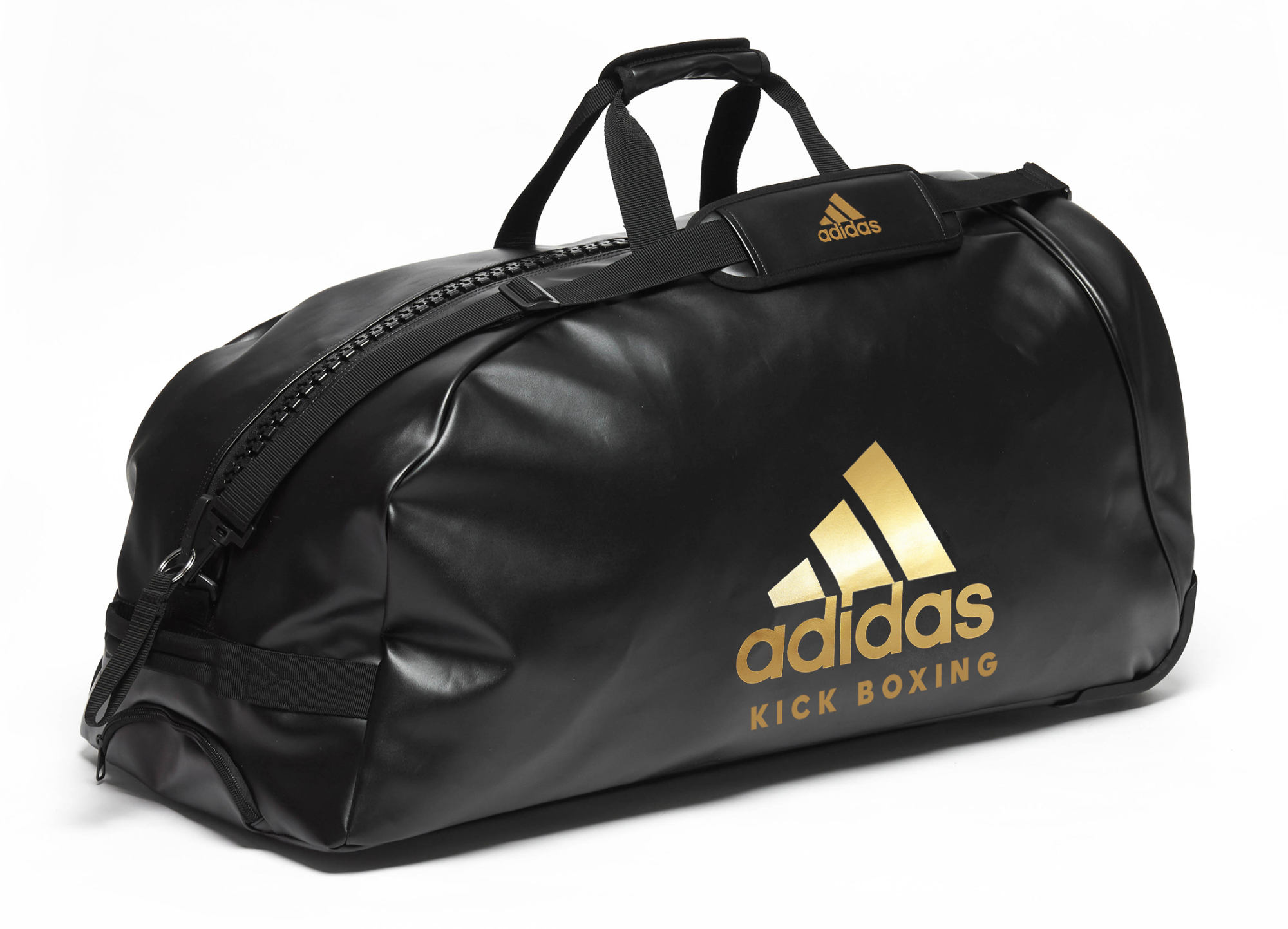 adidas Trolley "Kickboxing" black/gold PU, adiACC056KB