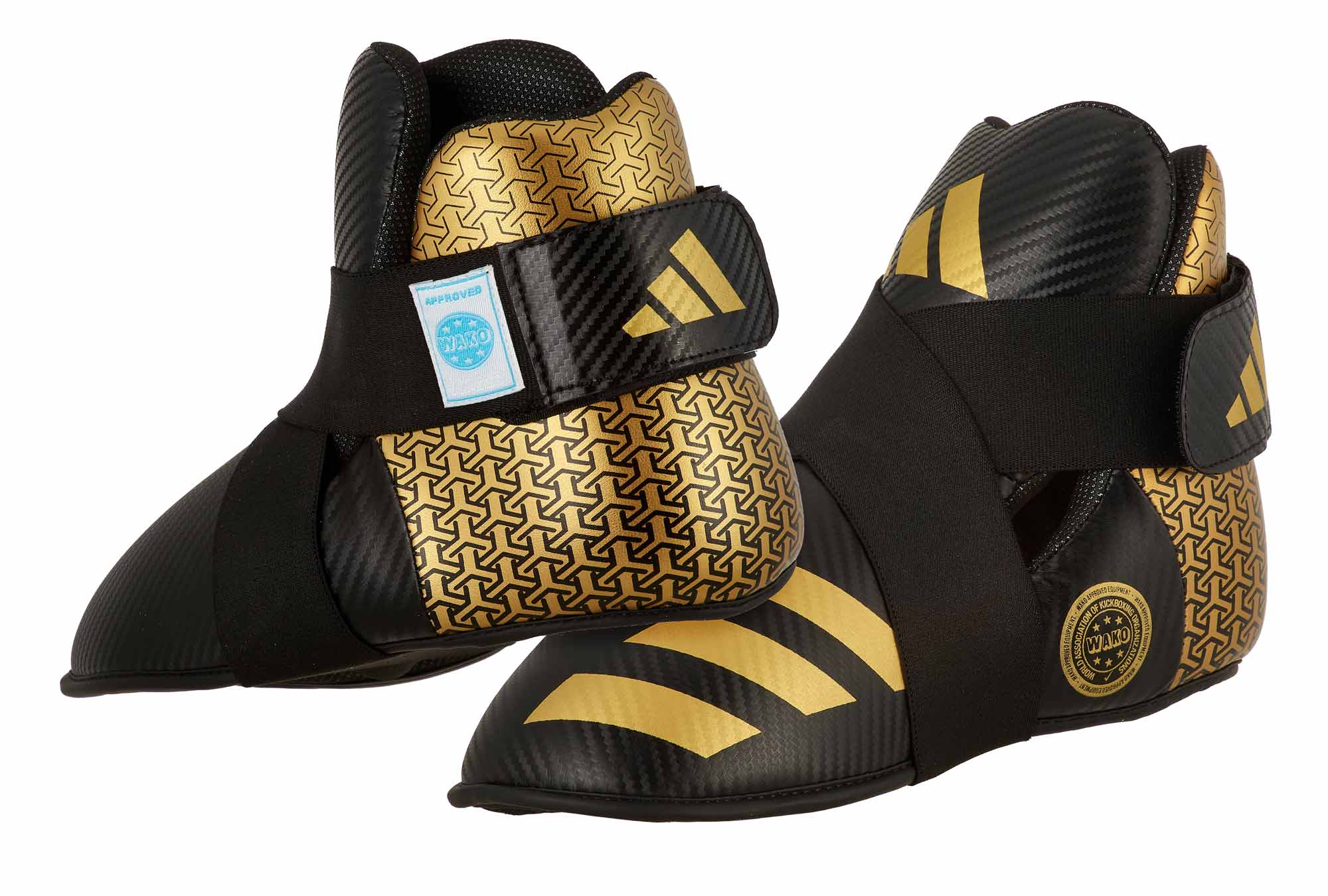 adidas Pro Kickboxing Fußschutz black/gold, adiKBB300HD