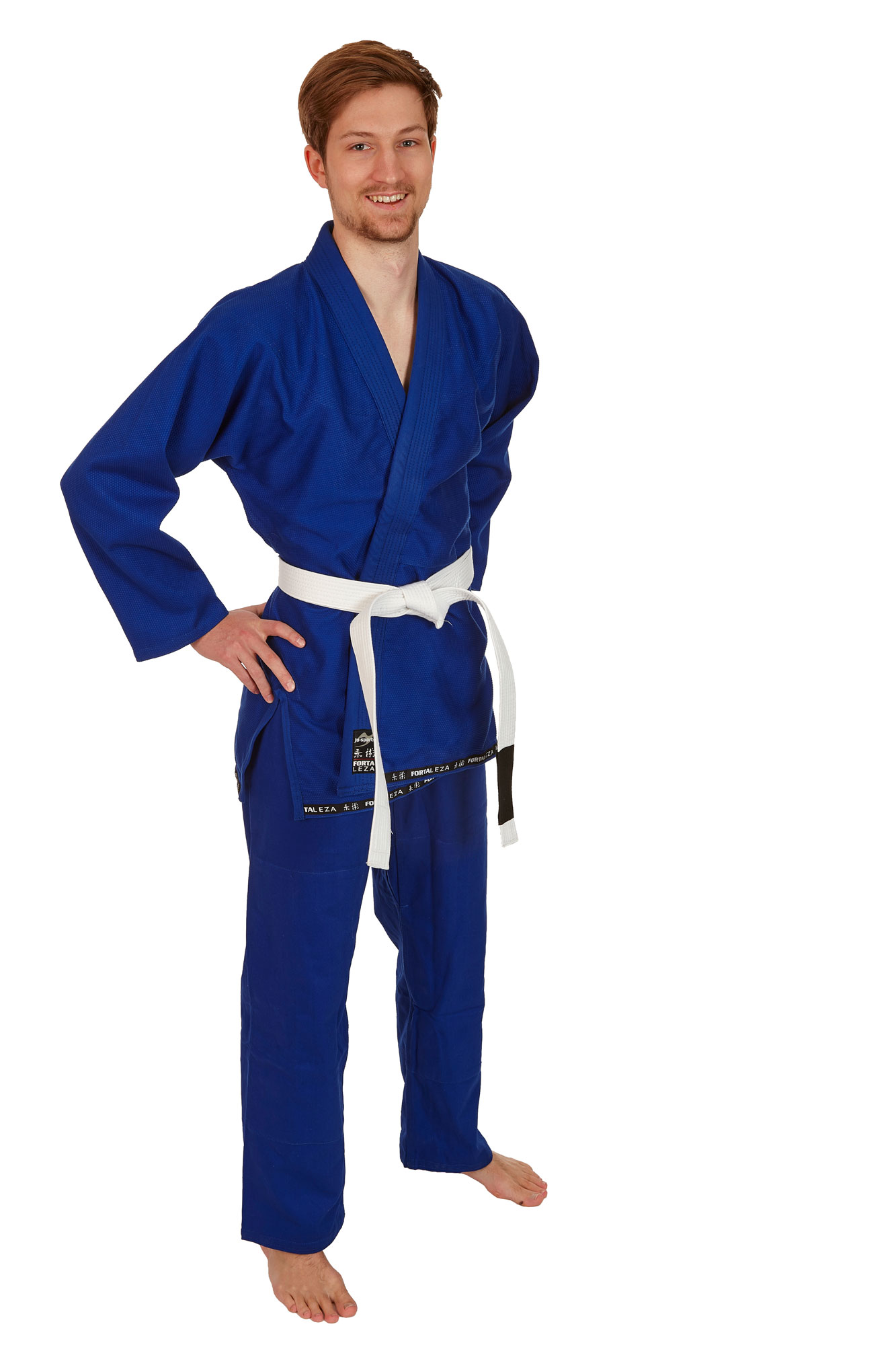 BJJ Starter Gi Fortaleza + BJJ Gürtel blau