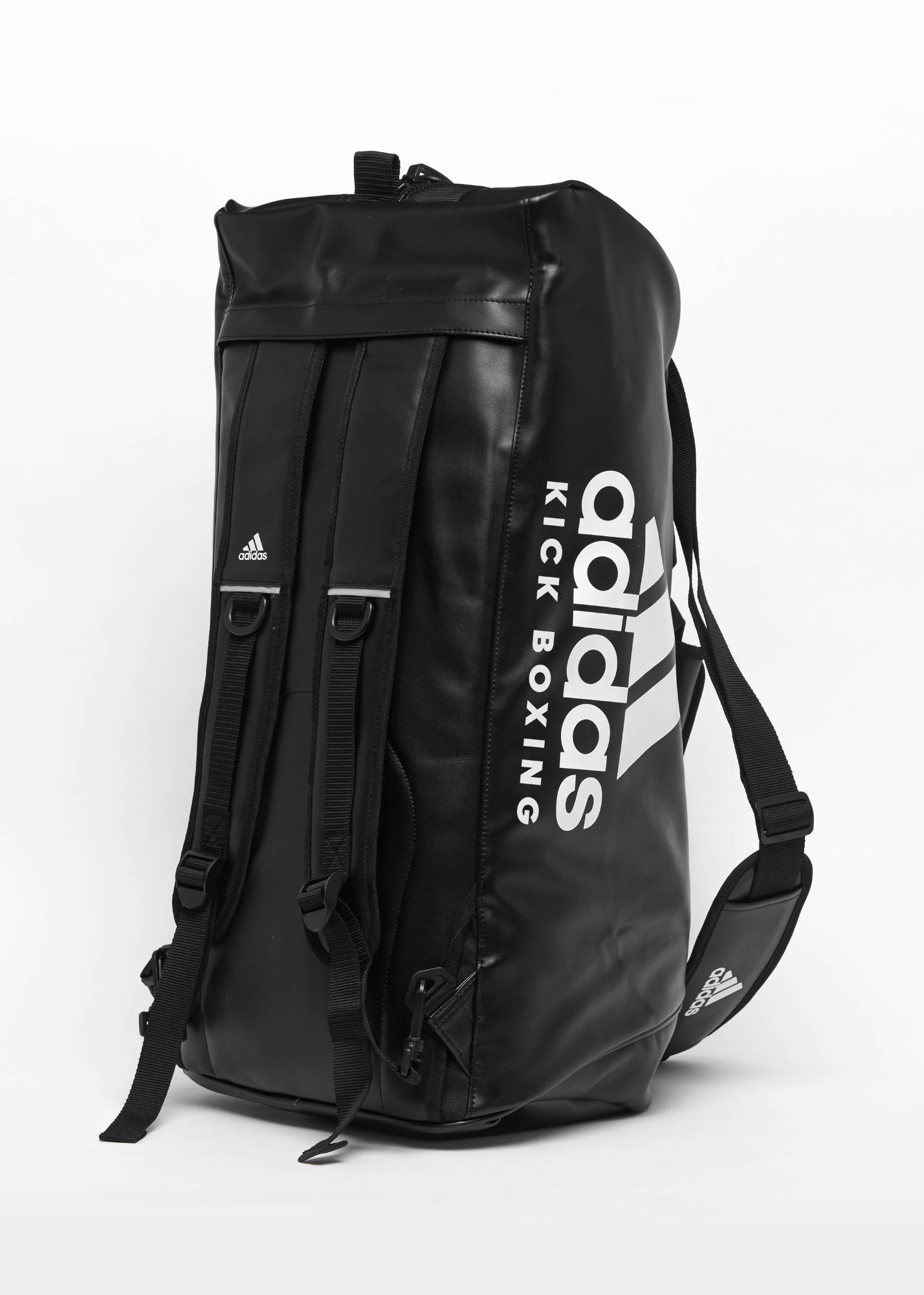 adidas 2in1 Bag "Kickboxing" black/white PU, adiACC051KB