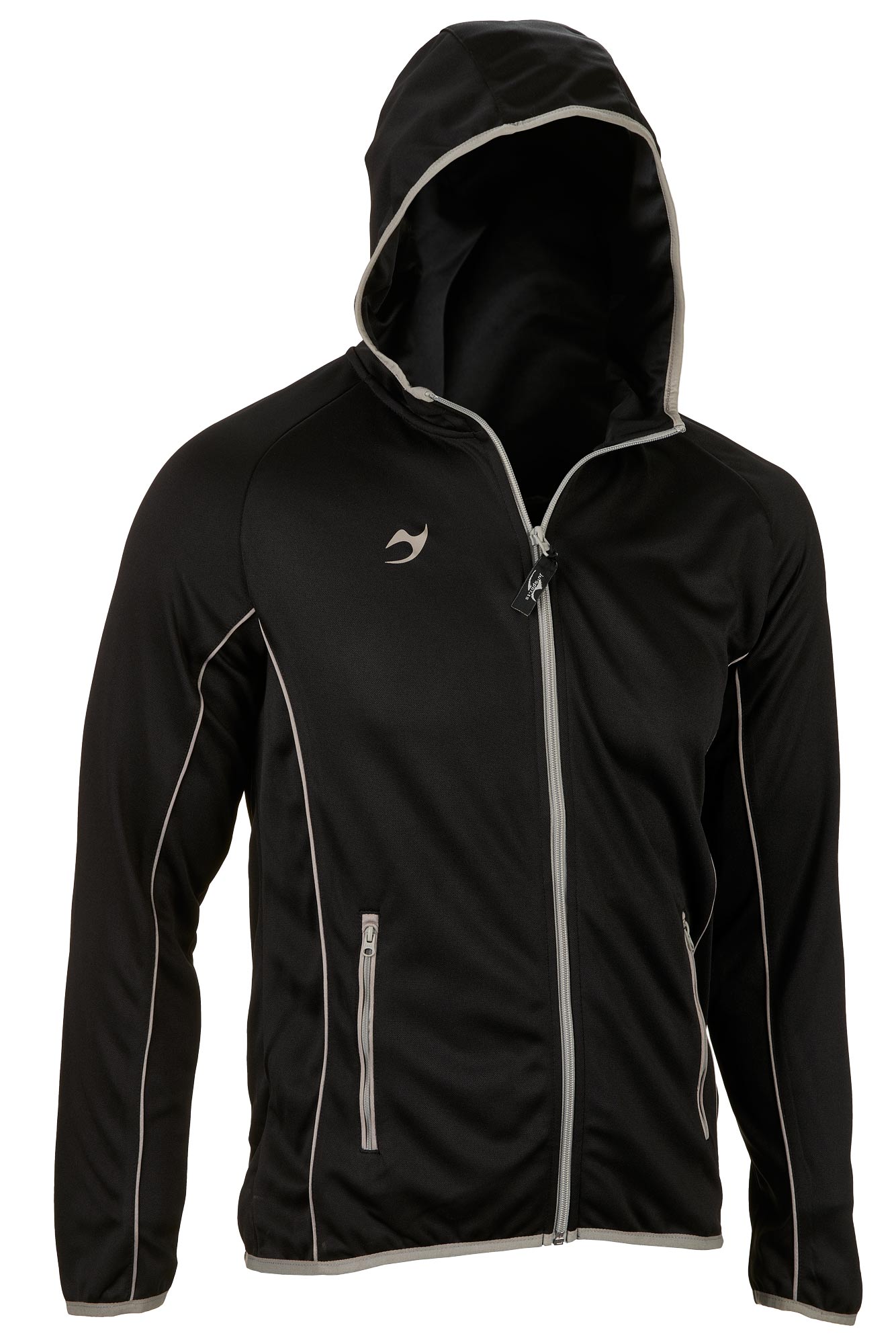 Teamwear C3 Hooded Team Jacket schwarz