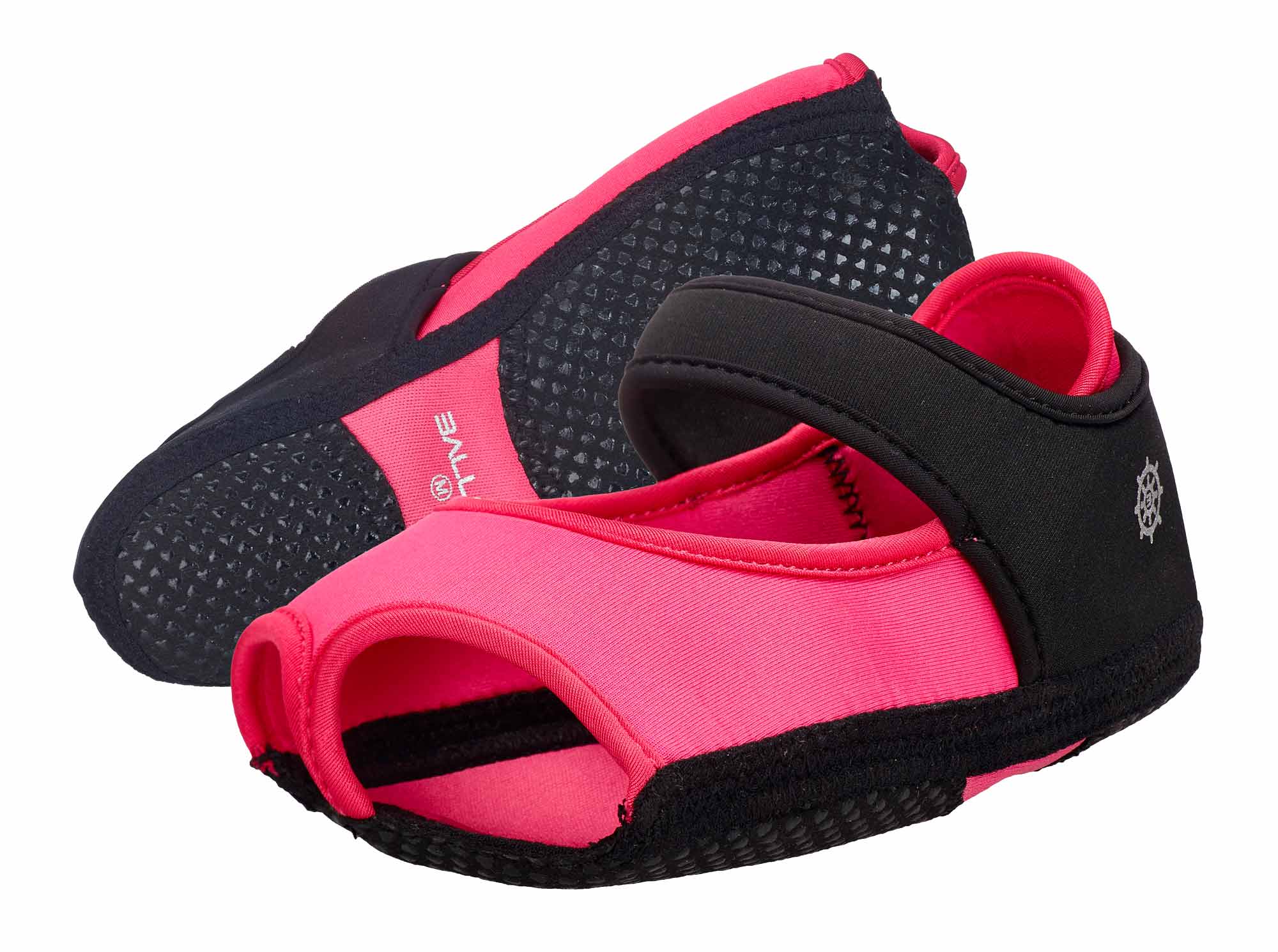 BALLOP Yoga-Schuhe Jam-Flat black/pink