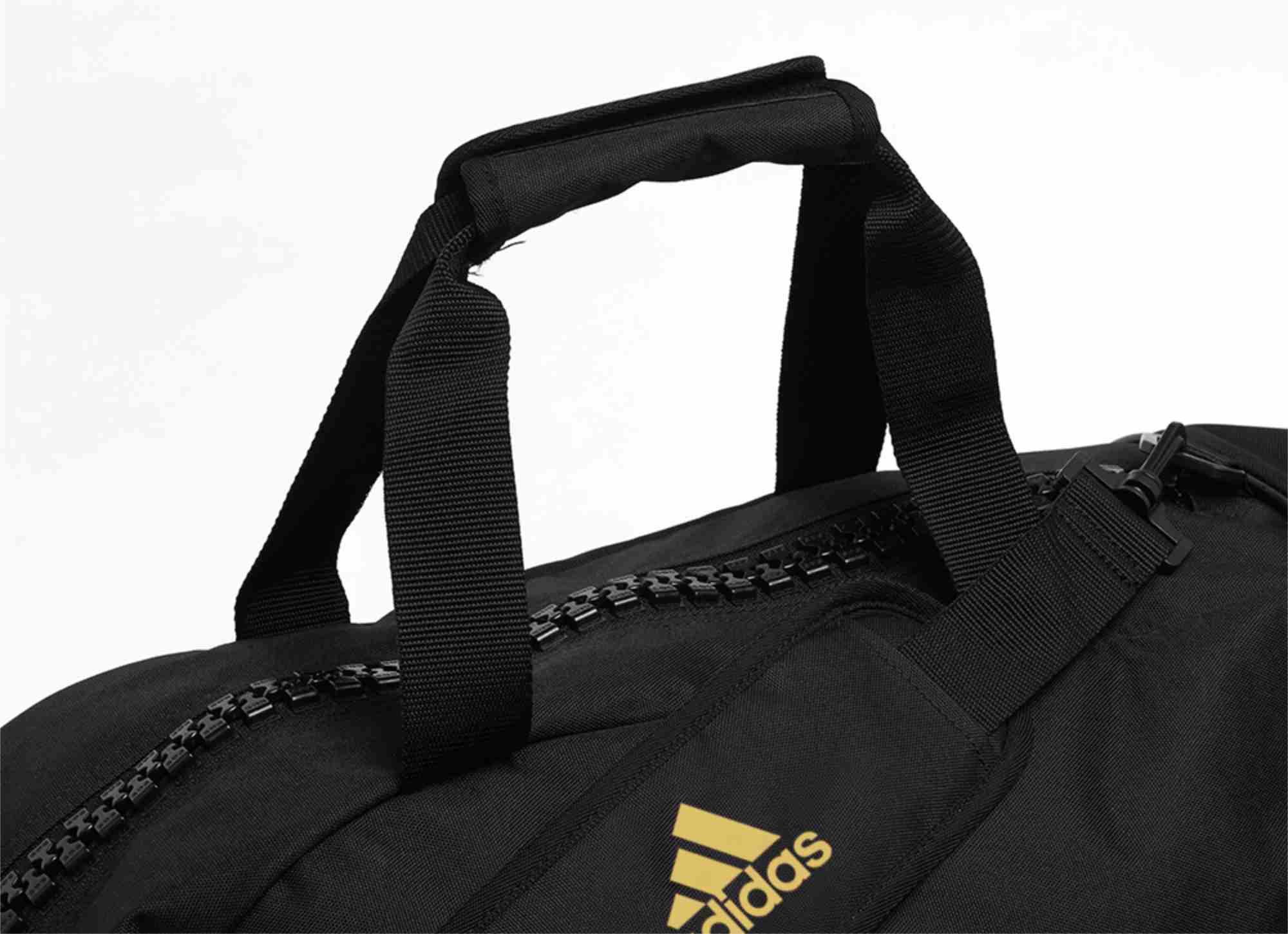 adidas 2in1 Bag "Taekwondo" black/gold Nylon, adiACC052T