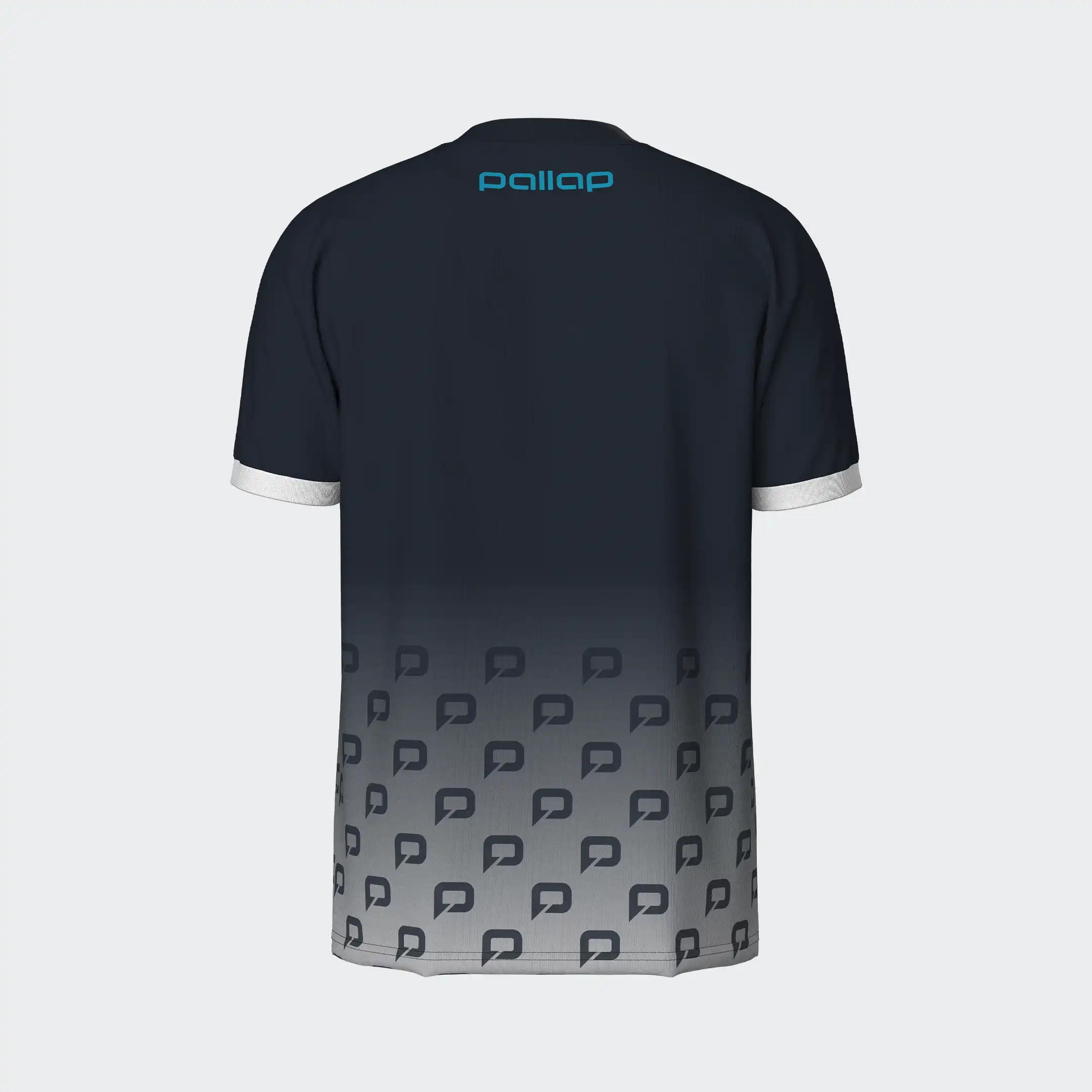 Pallap Technical pro Shirt carbon/cyan