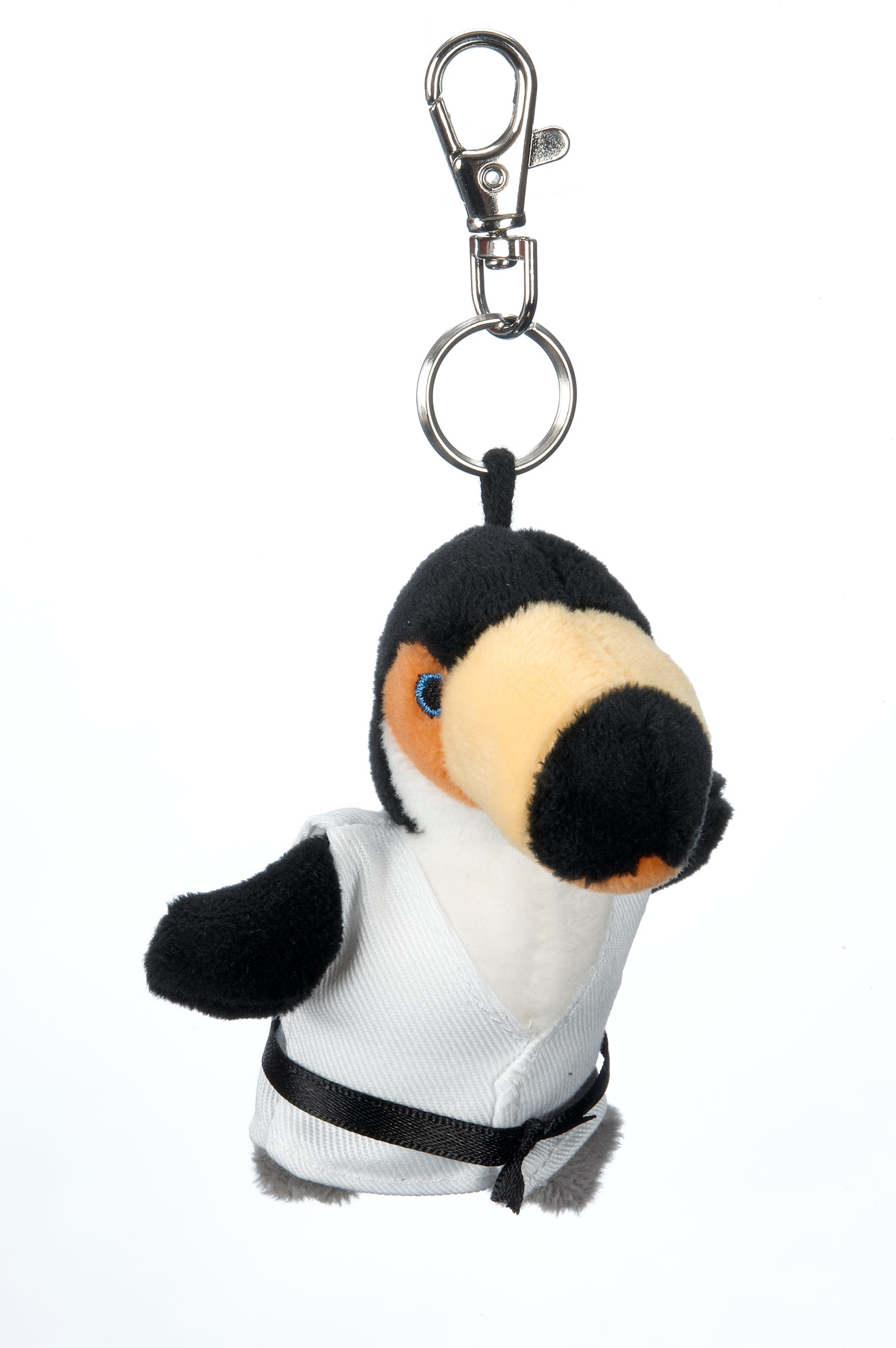 Tukan - Plüschtier-Schlüsselanhänger, ca. 10 cm