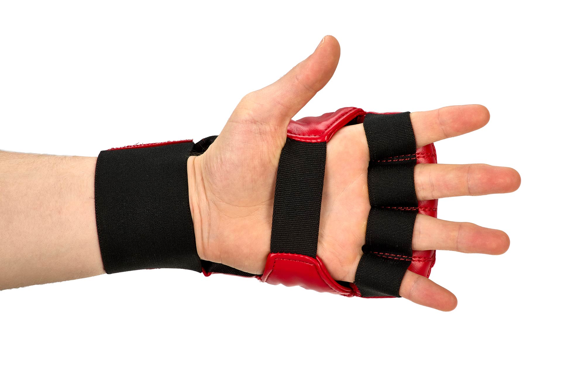 Ju-Jutsu Handschutz Section pro rot