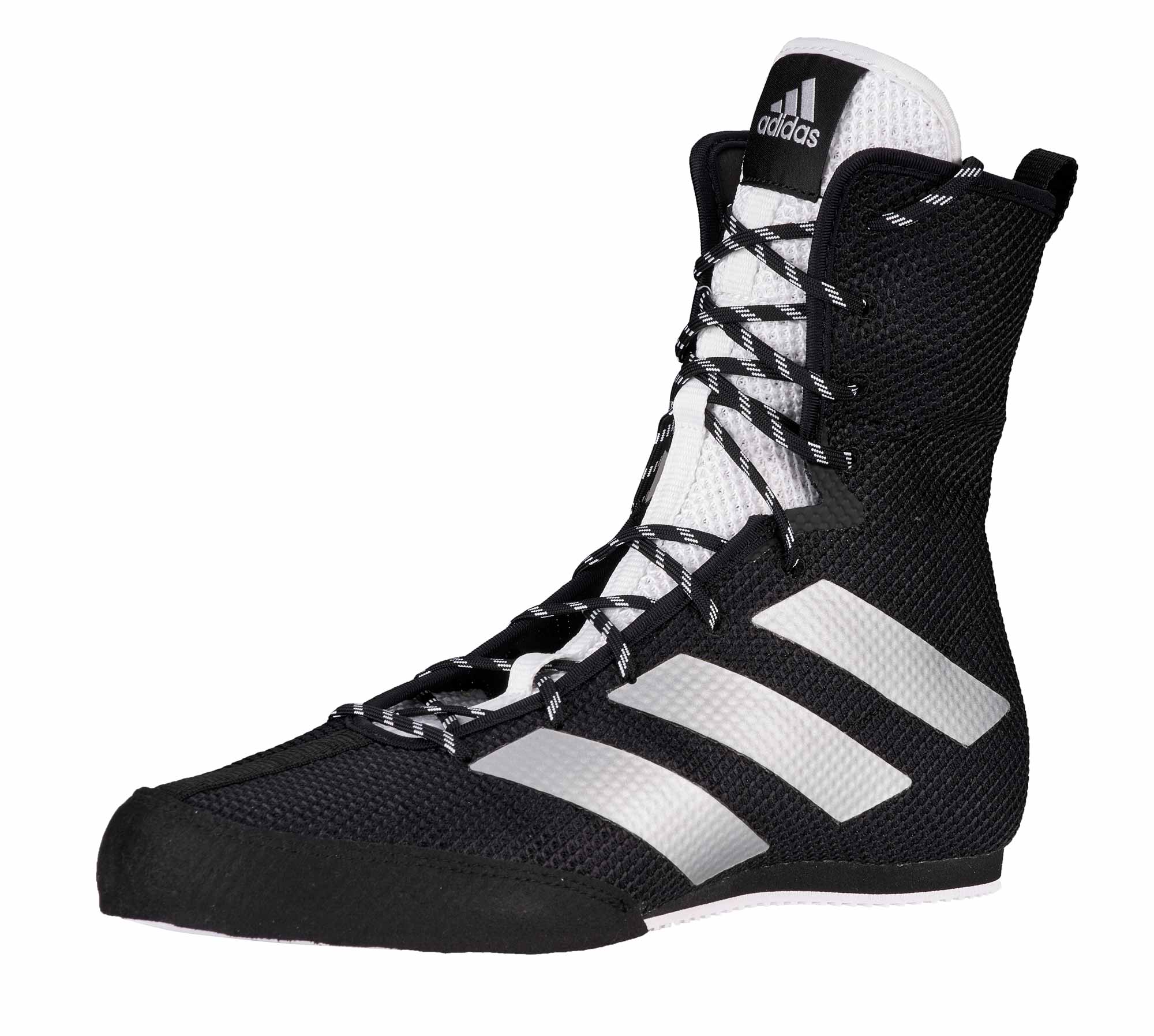 adidas Boxschuhe Box Hog 3 black/silver/white, FX0563