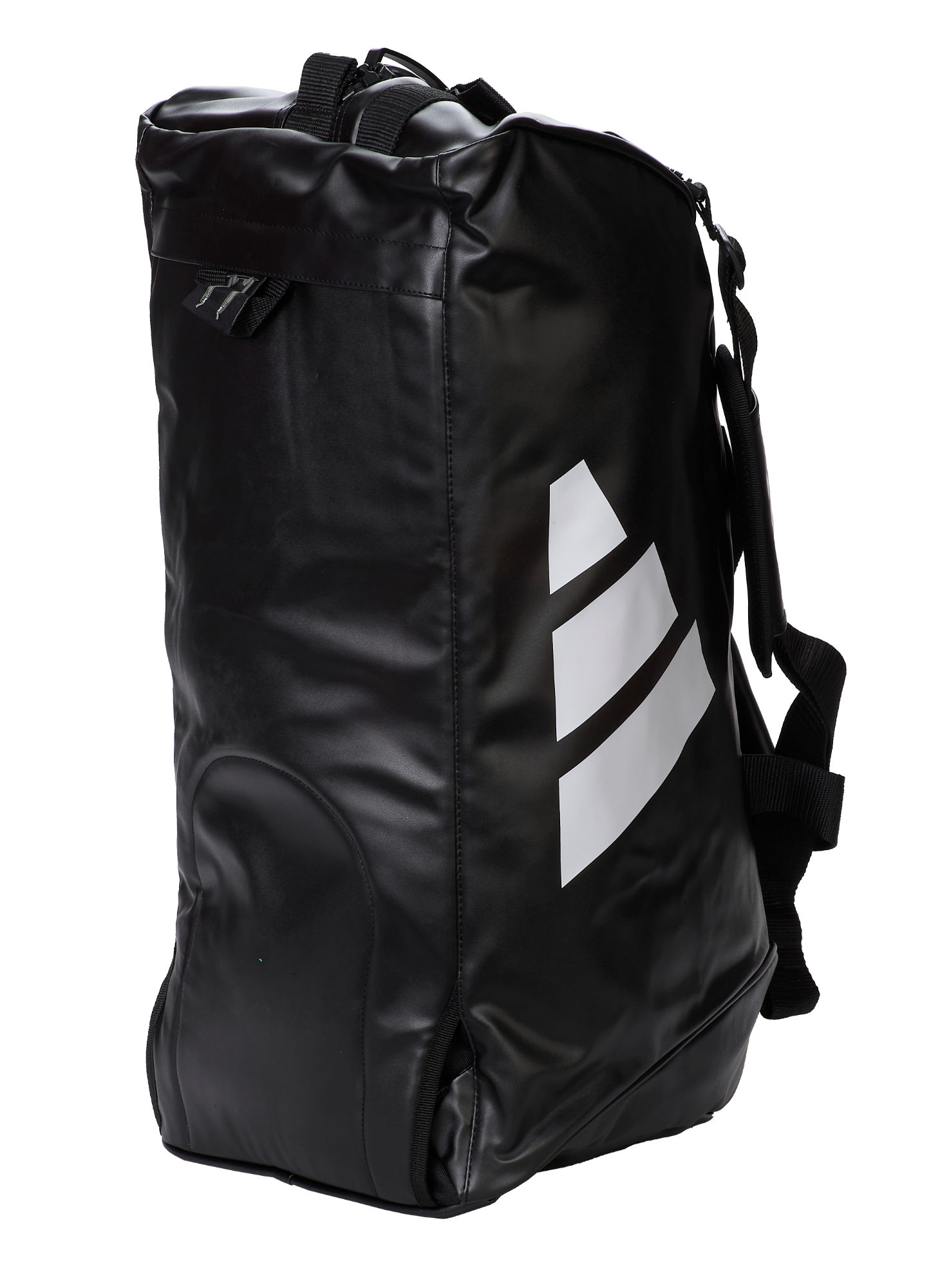 adidas 2in1 Bag Combat Sports black/white PU, adiACC051