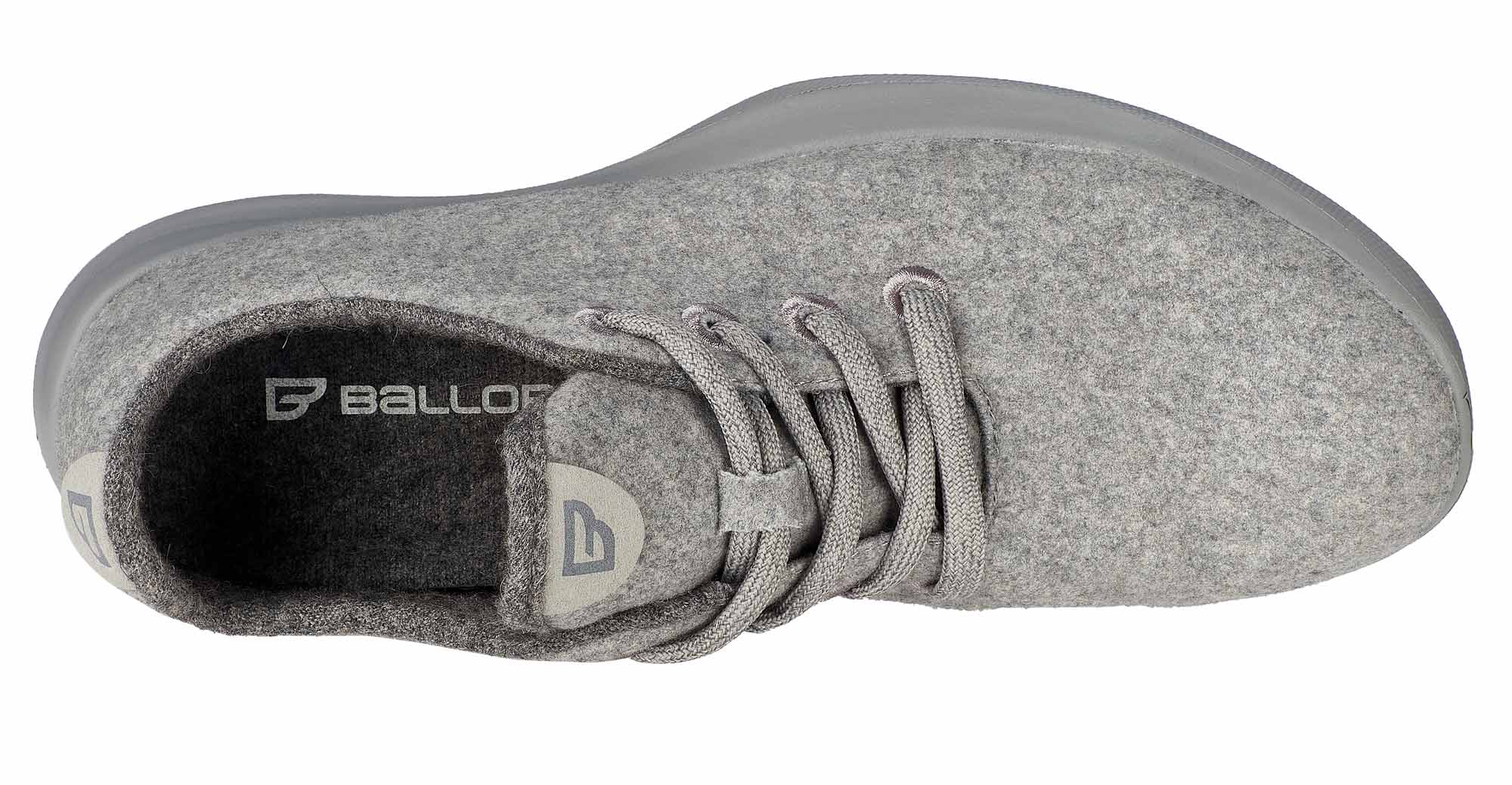 BALLOP Woll-Sneaker Tenderness grey