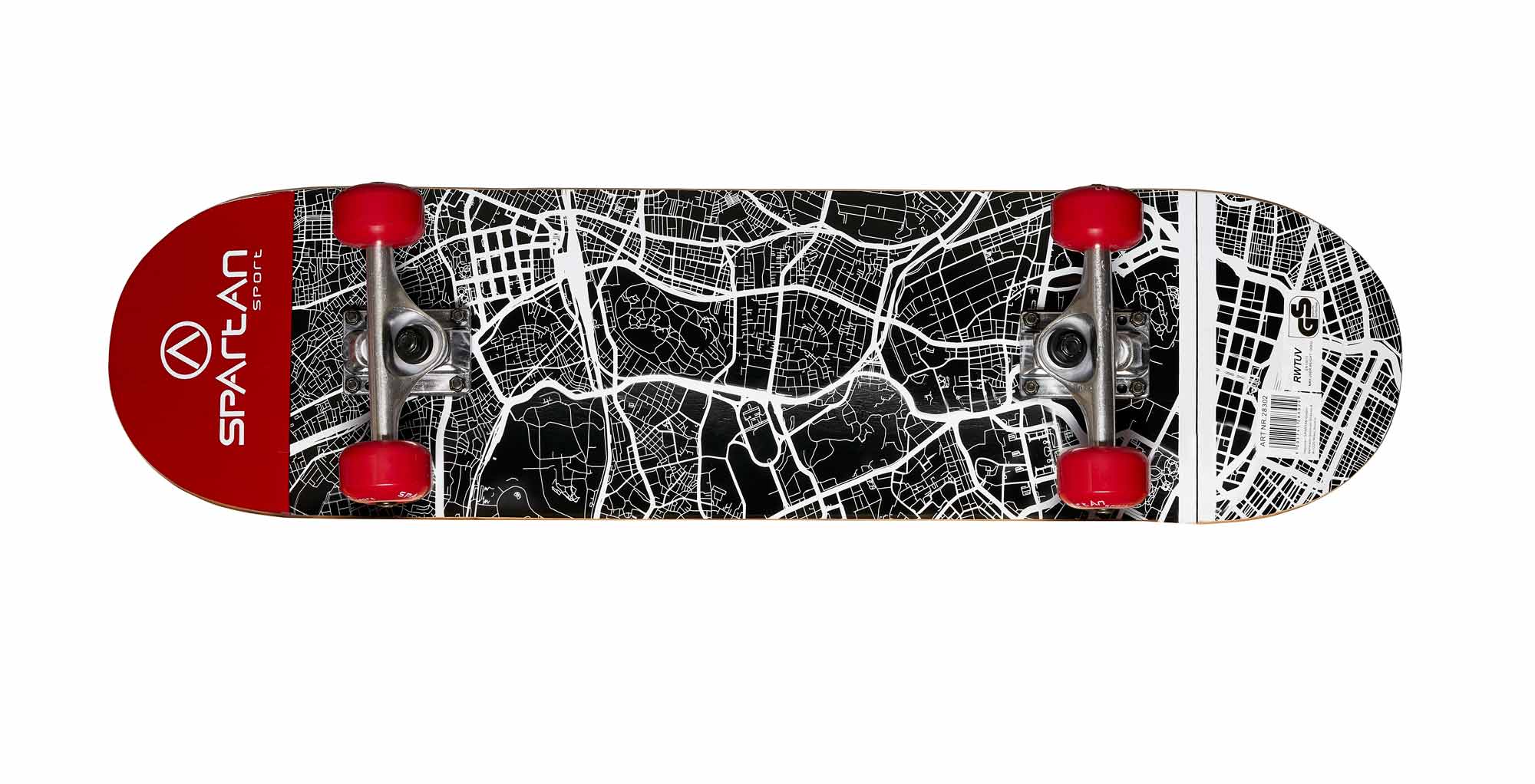 Skateboard Utop Board Skull City, 28302