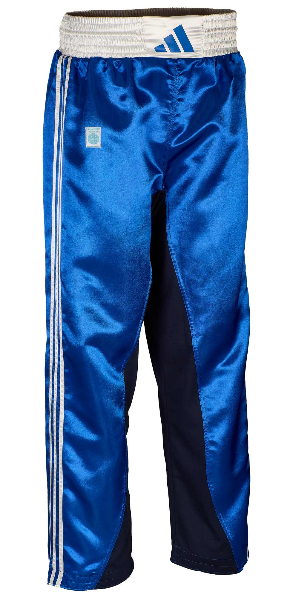 adidas Kickbox-Hose blau/weiß, adiKBUN110T