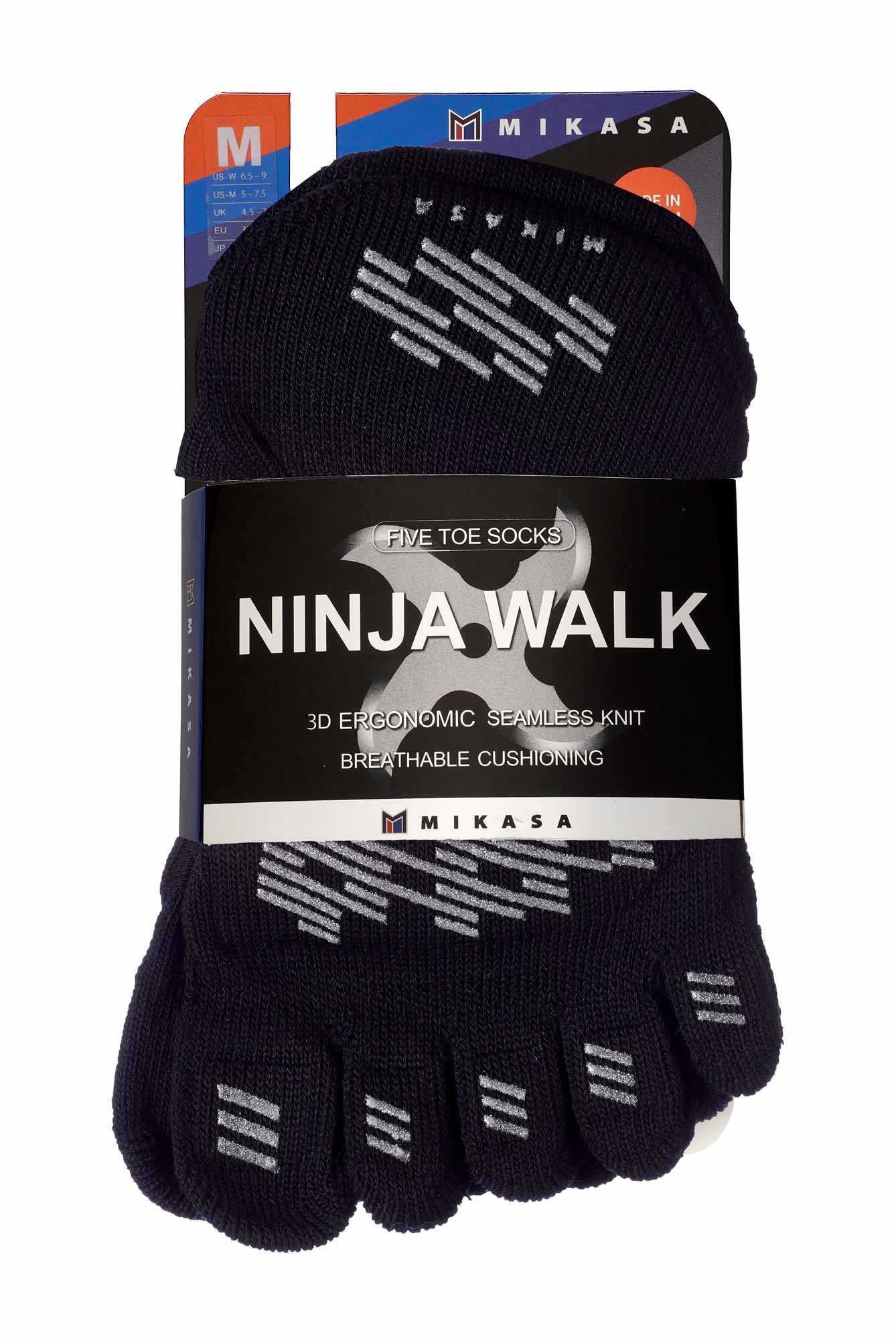 Mikasa Ninja Walk Zehensocken toe socks, 394001