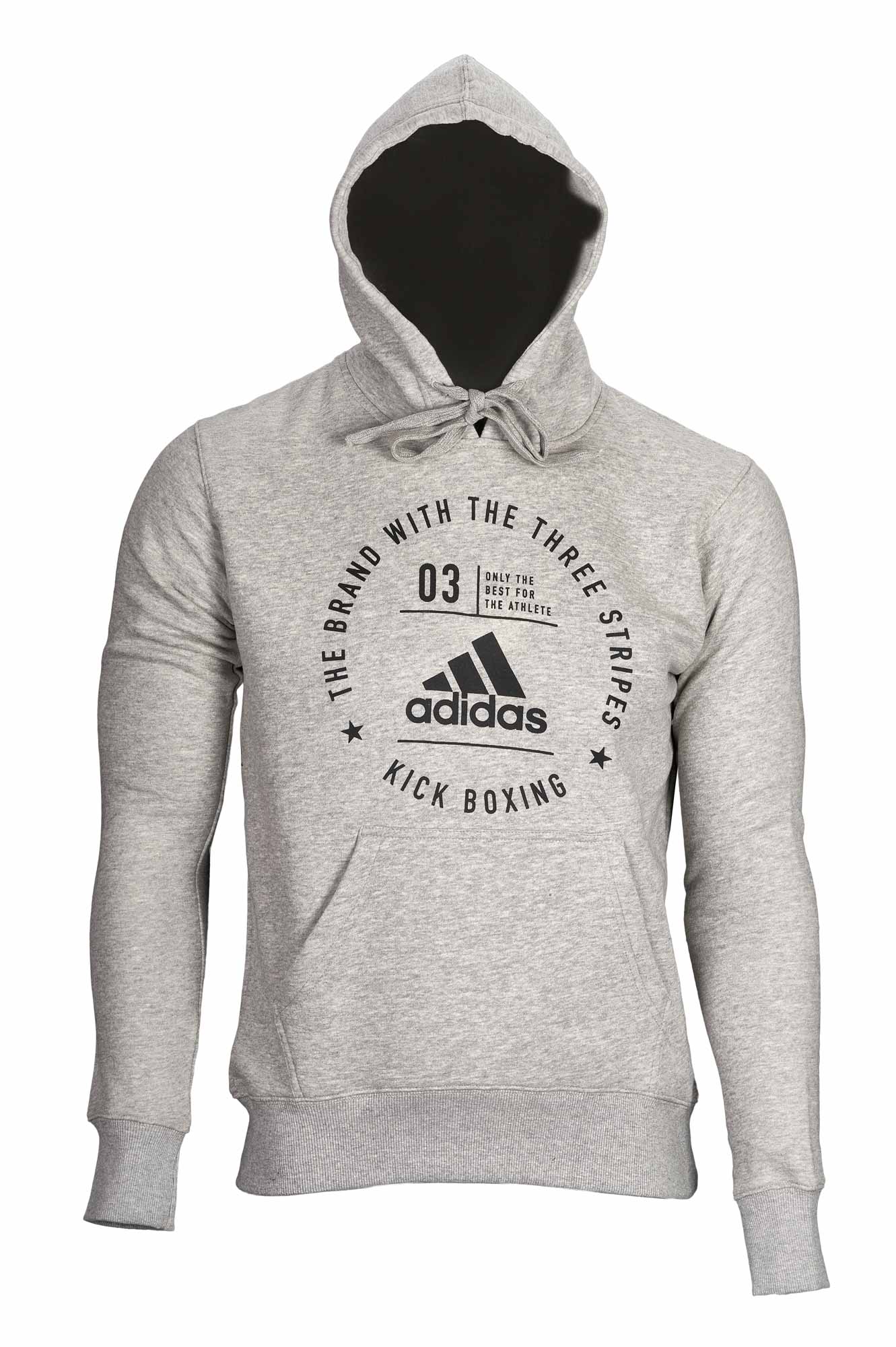 adiCL02KB_CA-Community-Hoody-gray_black-1591 adidas Community Line Hoody Kickboxing grey/black, adiCL02KB
