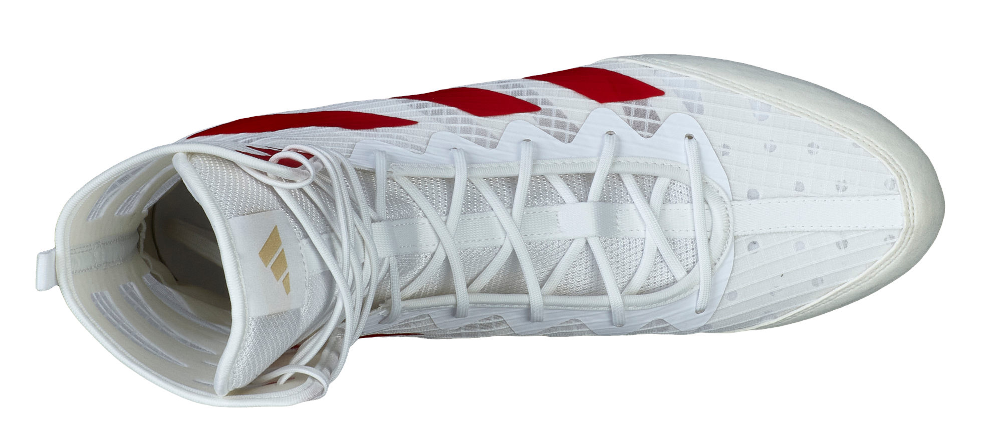 adidas Boxschuhe Box Hog 4 white/red, HP9613