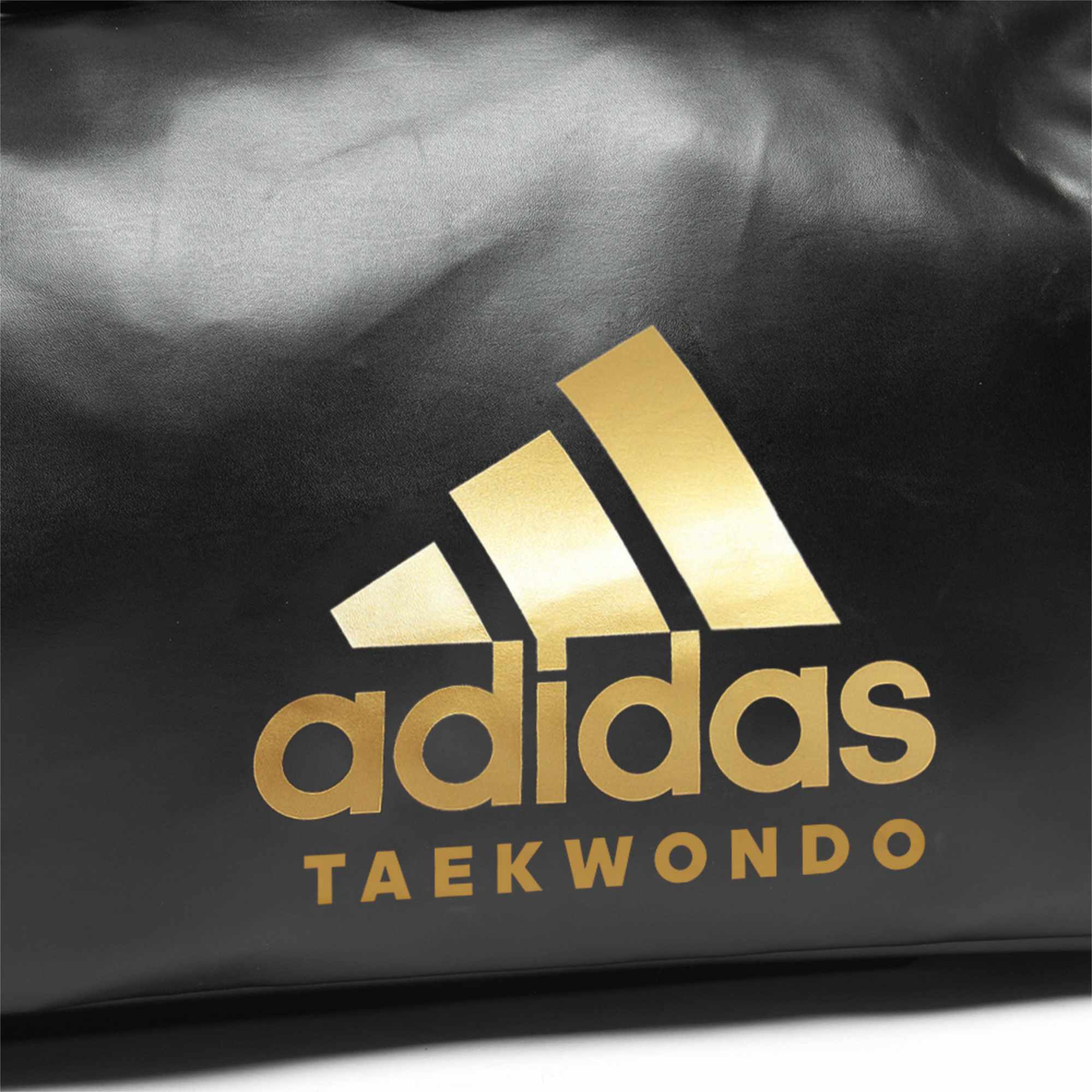 adidas Trolley "Taekwondo" black/gold PU, adiACC056T