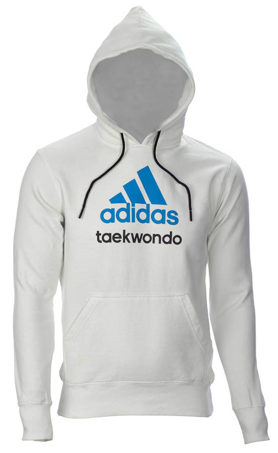 adidas Community line Hoody Taekwondo weiß
