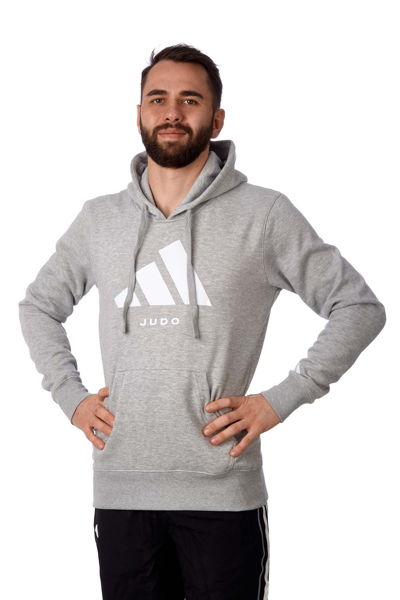 adidas Community Graphic Hoody Judo grau, adiCLHD24-JU