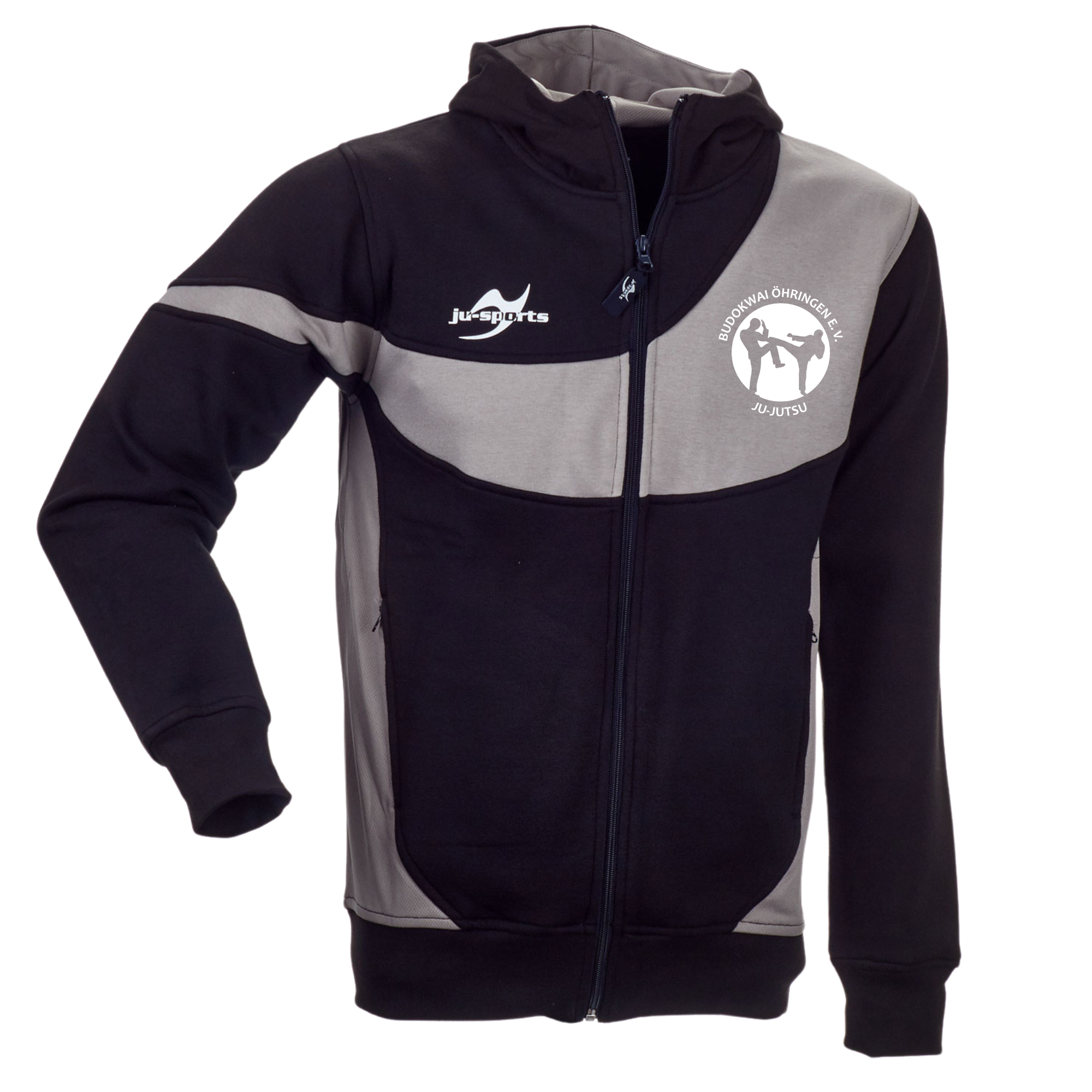 Teamwear Element C1 Zip Hoodie-Budokwai Öhringen Vereinsedition