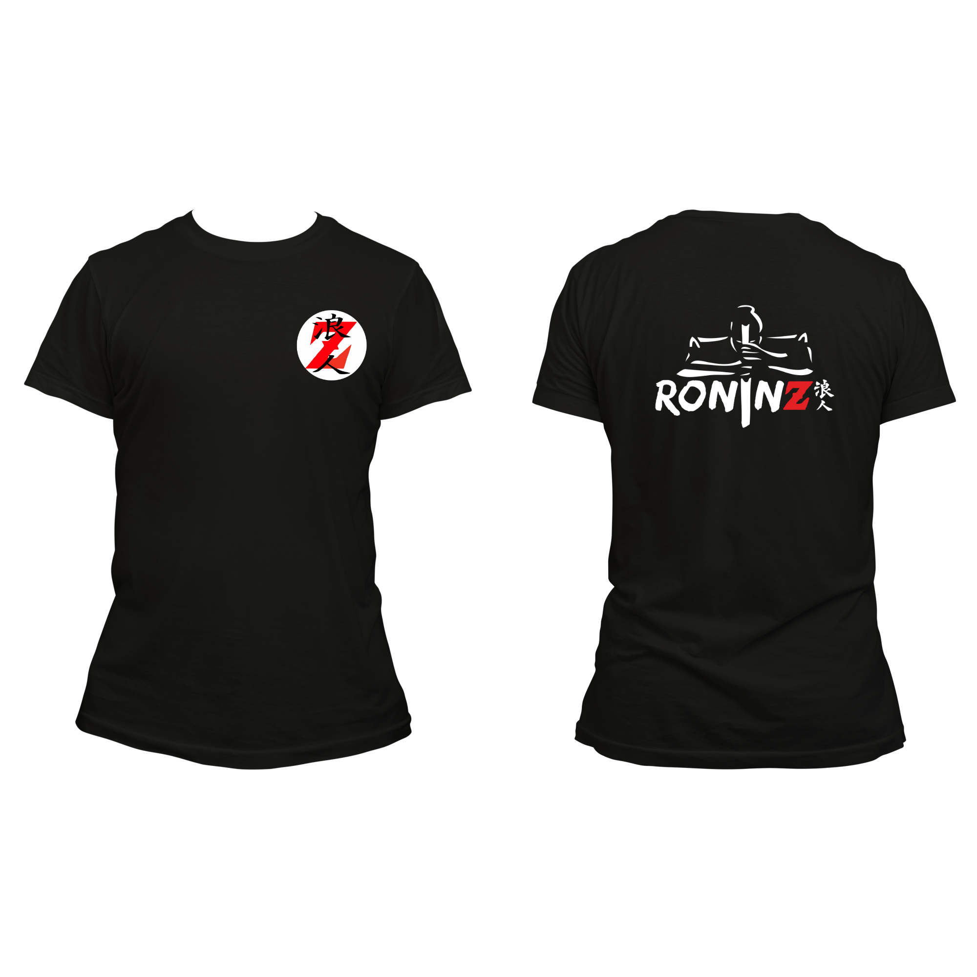 Men´s Basic T-Shirt Imperial black RoninZ Edition