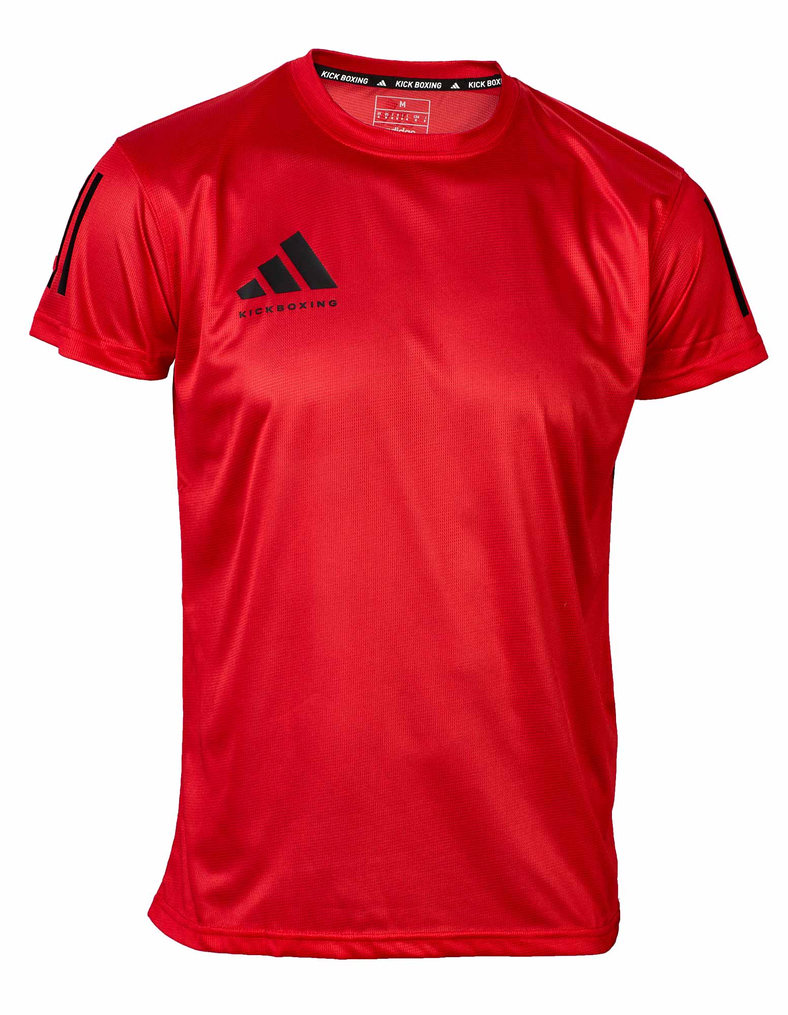 adidas Kickbox-T-Shirt Basic rot/schwarz, adiKBTS100