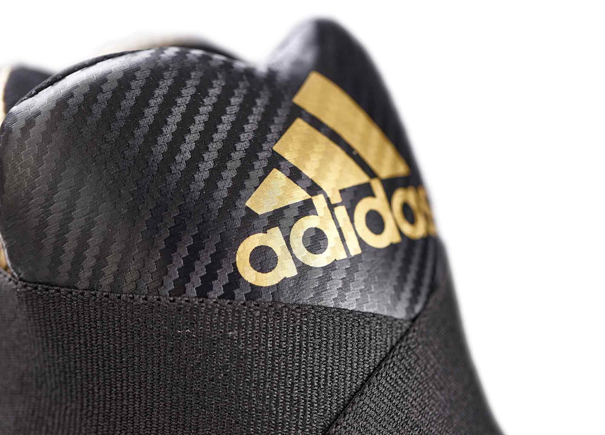 adidas Pro Kickboxing Fußschutz black/gold, adiKBB300HD