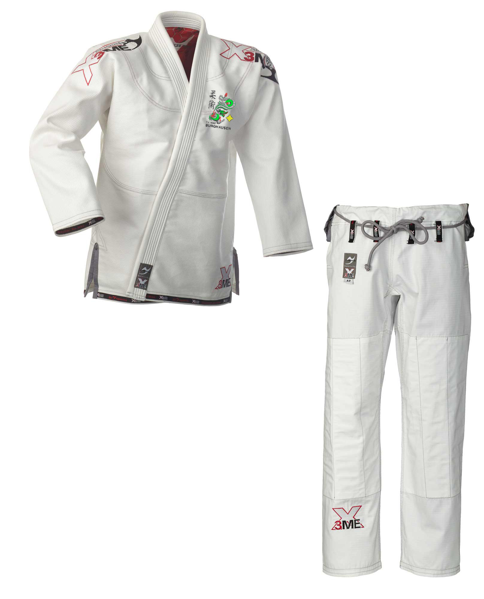 BJJ-Anzug EXTREME White 2.0 TV Burghausen