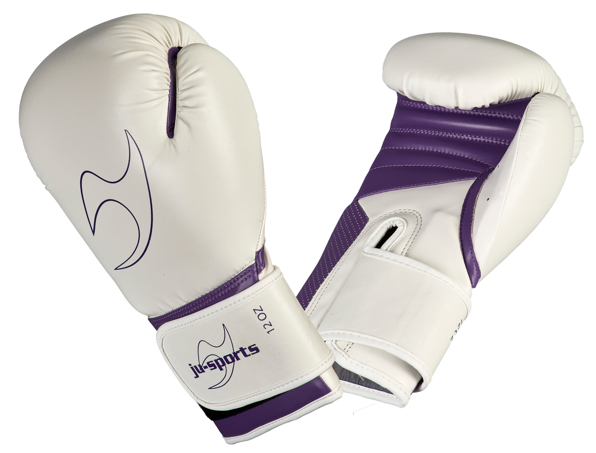 Boxhandschuhe, Schutzhandschuhe, Kampfkunst, Twotone, Lila/Weiß