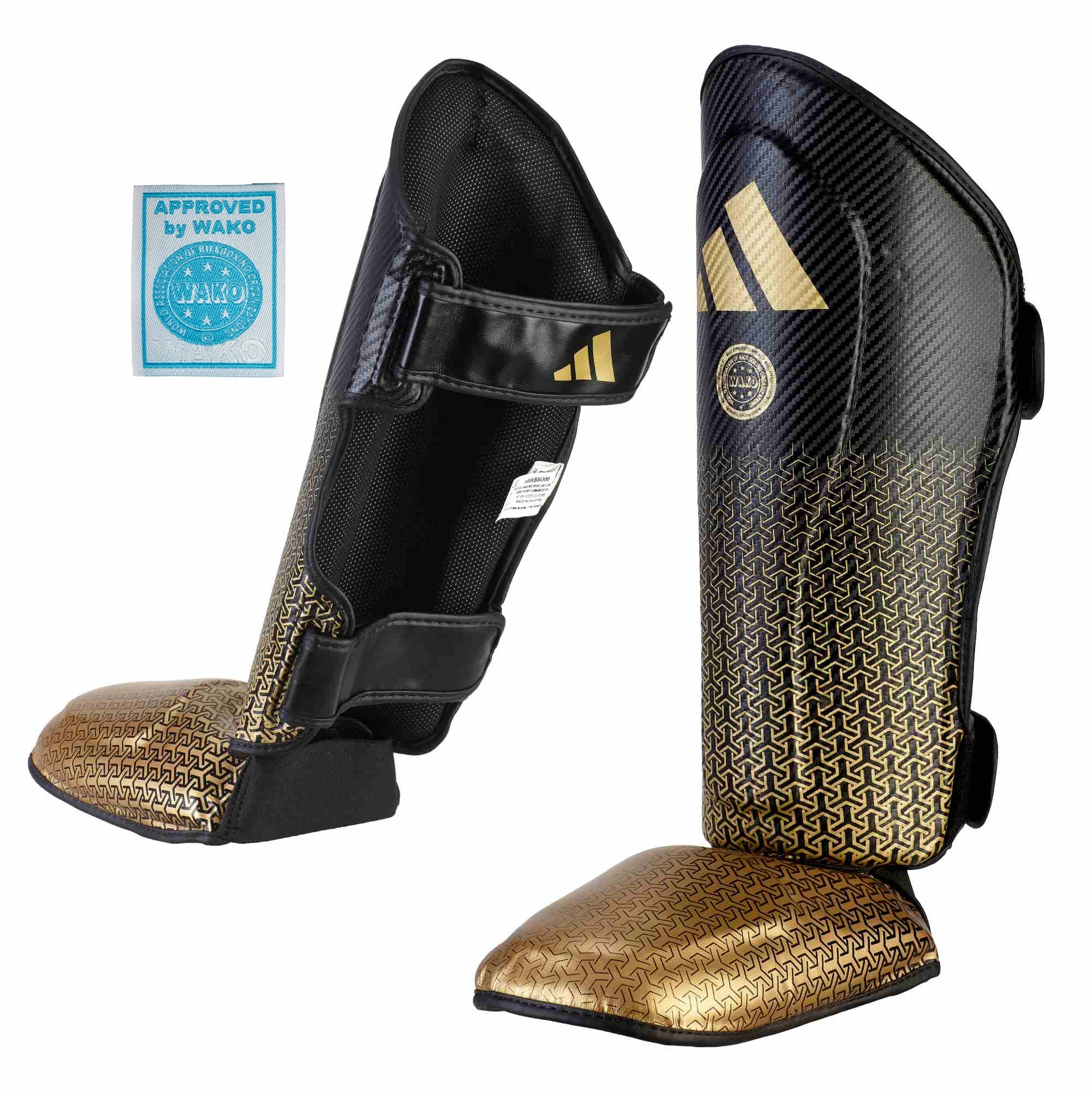 knieprotektor, reitstiefel, kickprotektor, schwarz/gold, sportzubehör