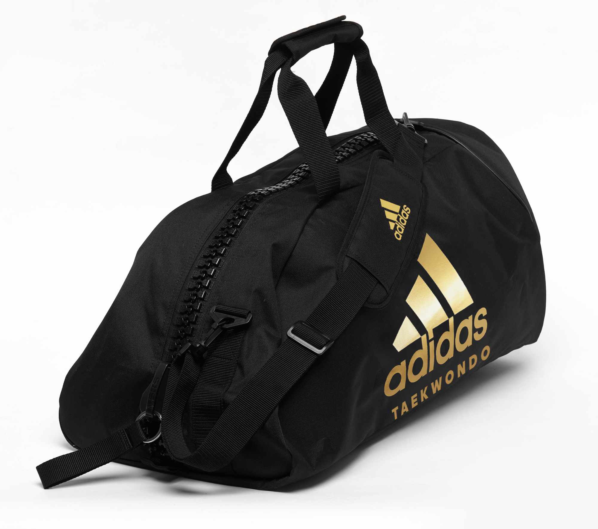 adidas 2in1 Bag "Taekwondo" black/gold Nylon, adiACC052T