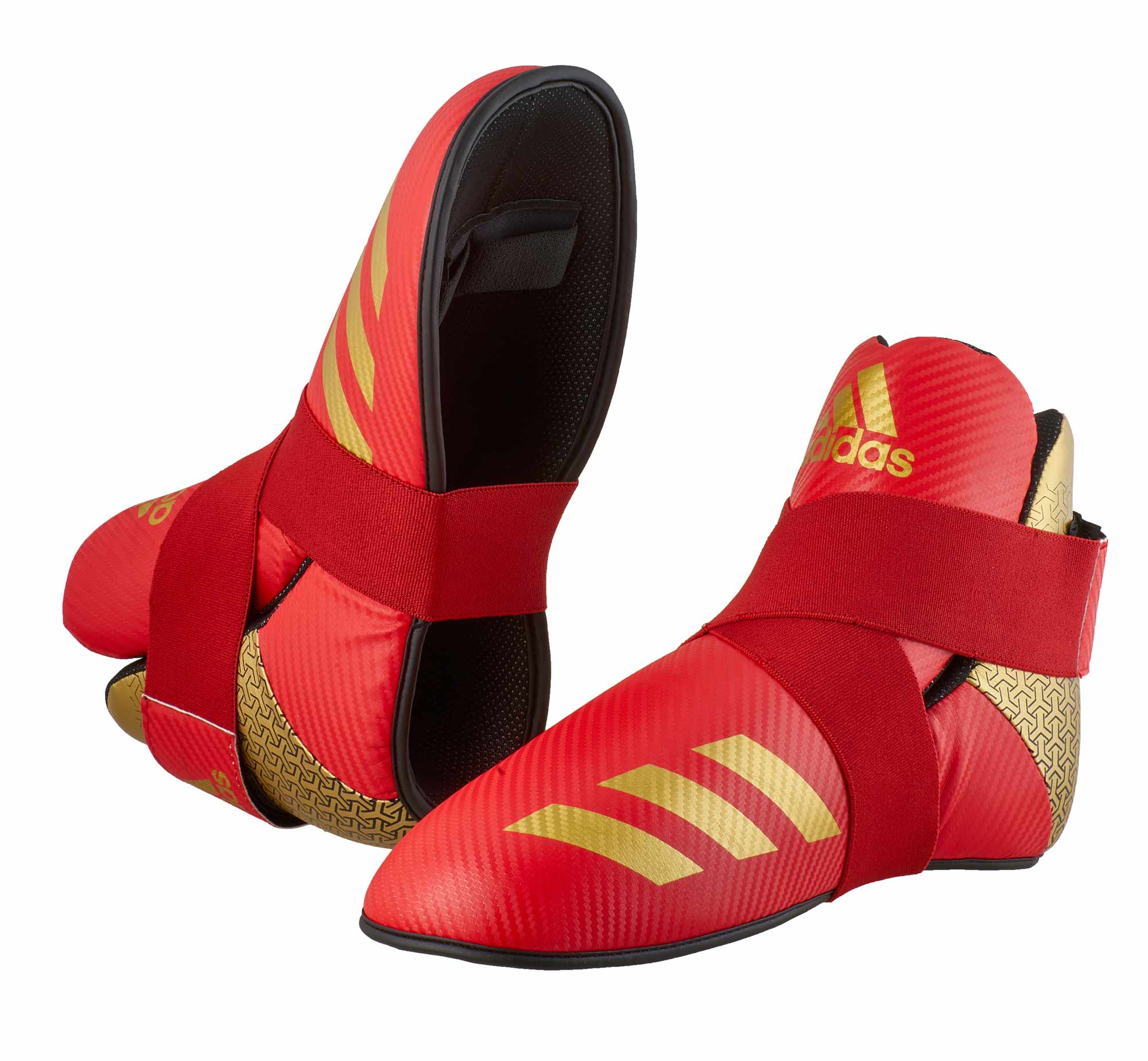 adidas ITF-Taekwondo Pro Fußschutz red/gold, adiKBB300HD