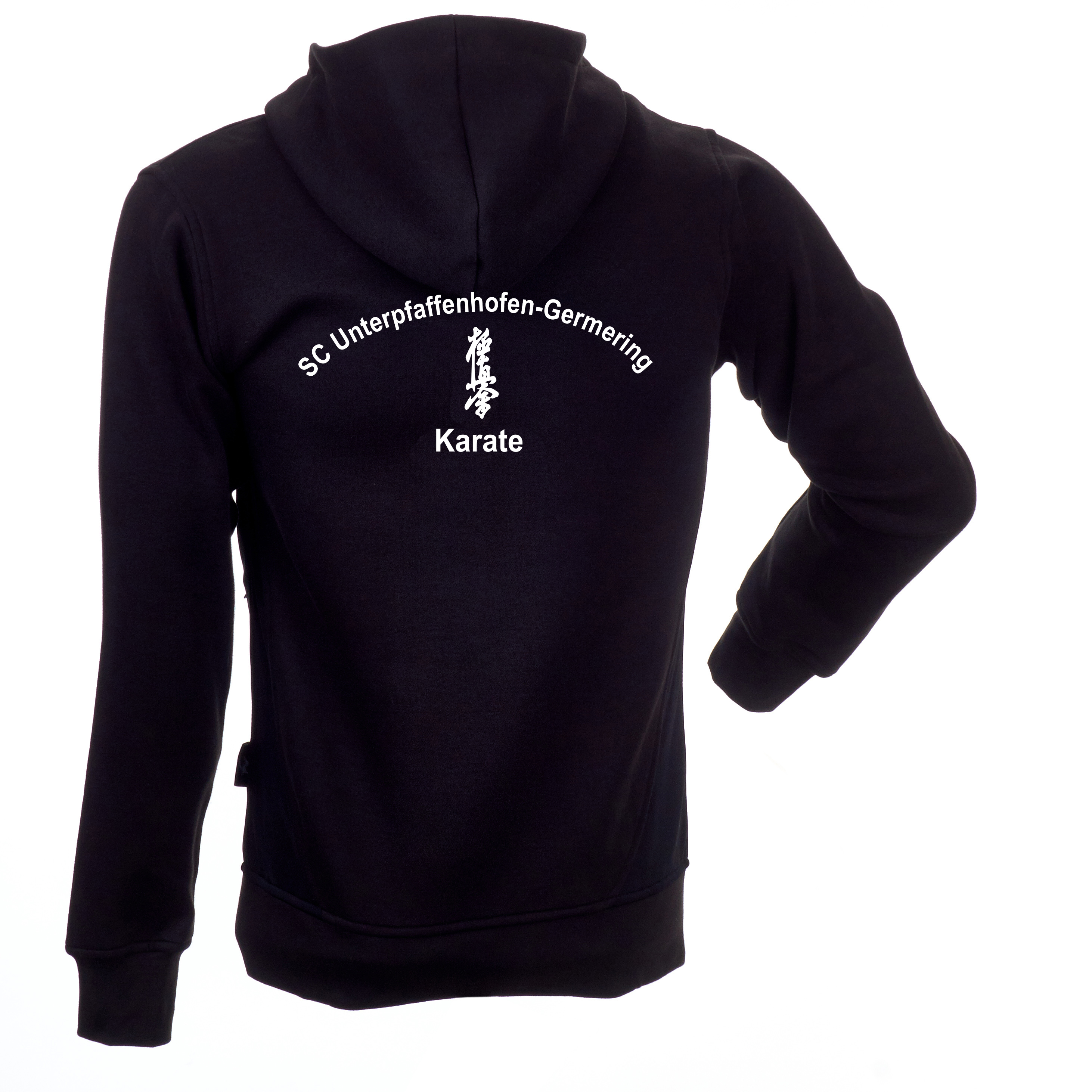 Teamwear Element Core Zip Hoodie schwarz SCUG Karate