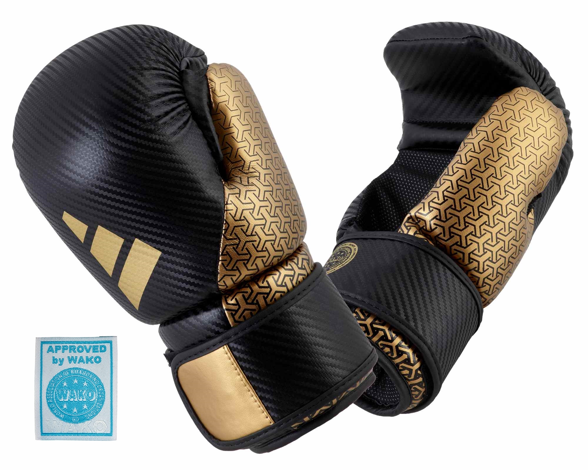 adidas Pro Point Fighter Handschuhe black/gold, adiKBPF300