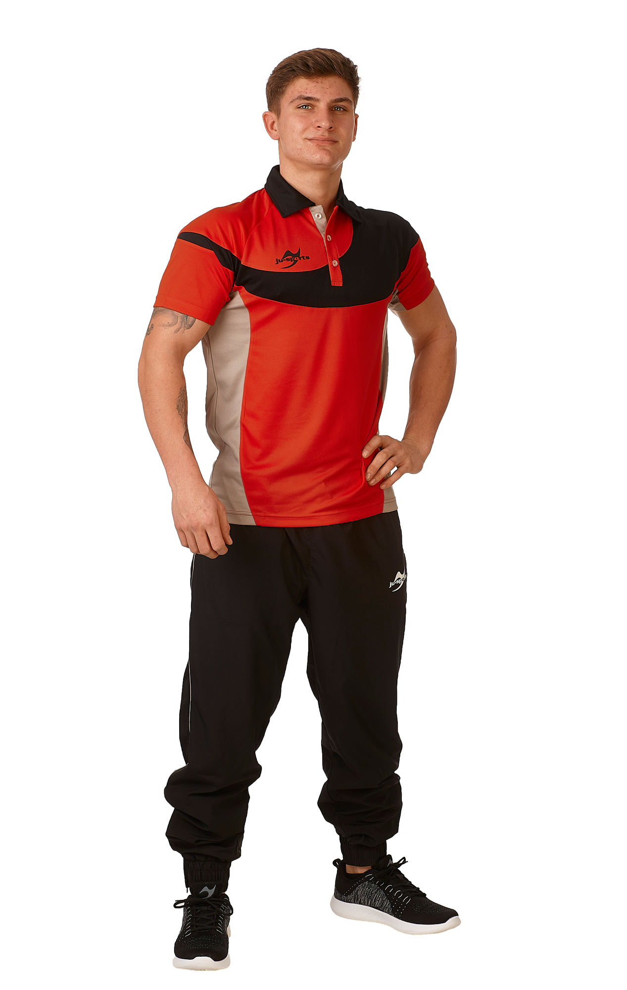 Teamwear Element C1 Polo rot