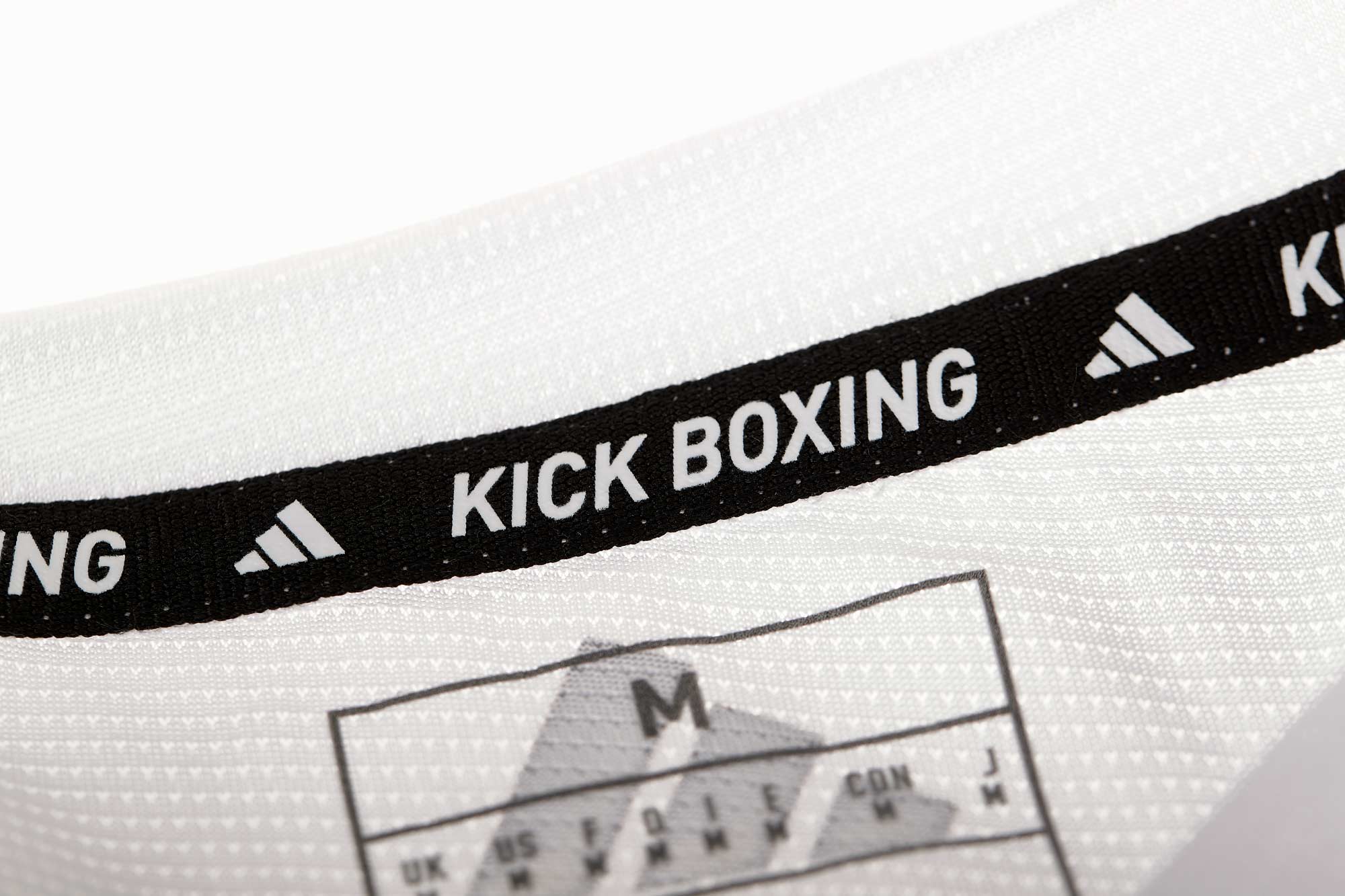 adidas Kickbox-T-Shirt Basic weiß/schwarz, adiKBTS100