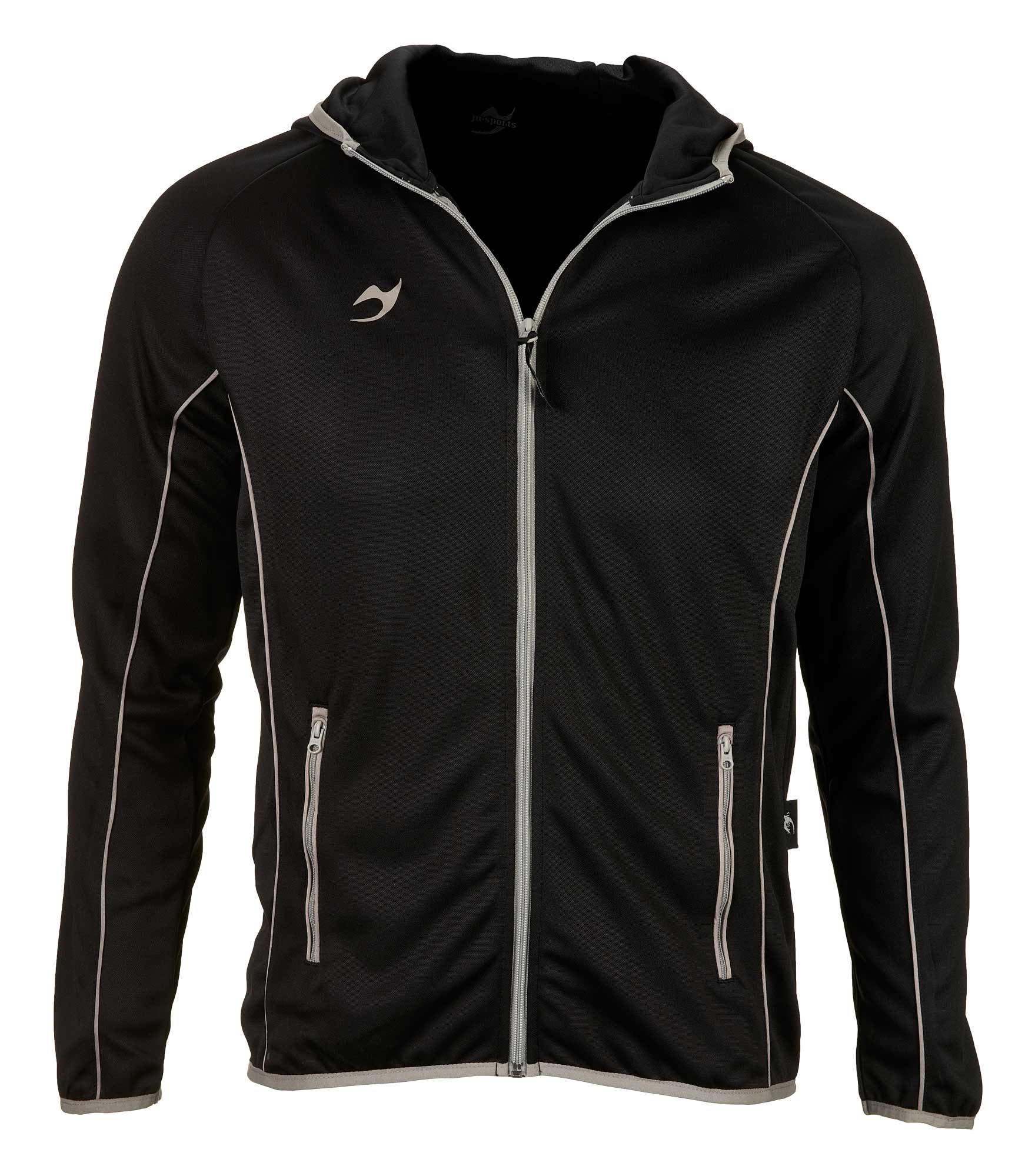 Teamwear C3 Hooded Team Jacket schwarz