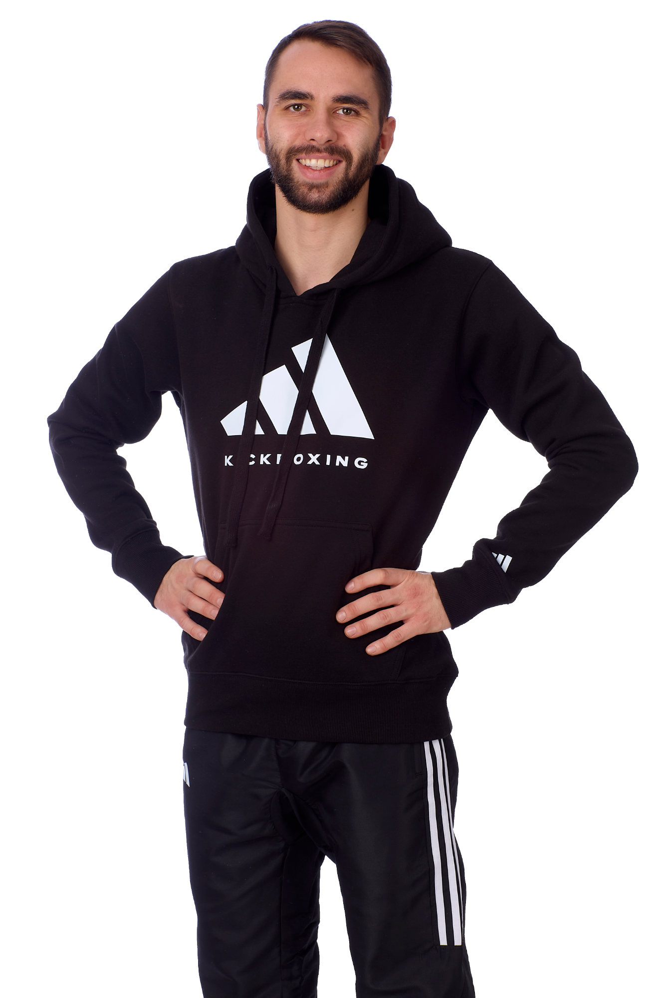 adidas Community Graphic Hoody Kickboxing schwarz adiCLHD24-KB