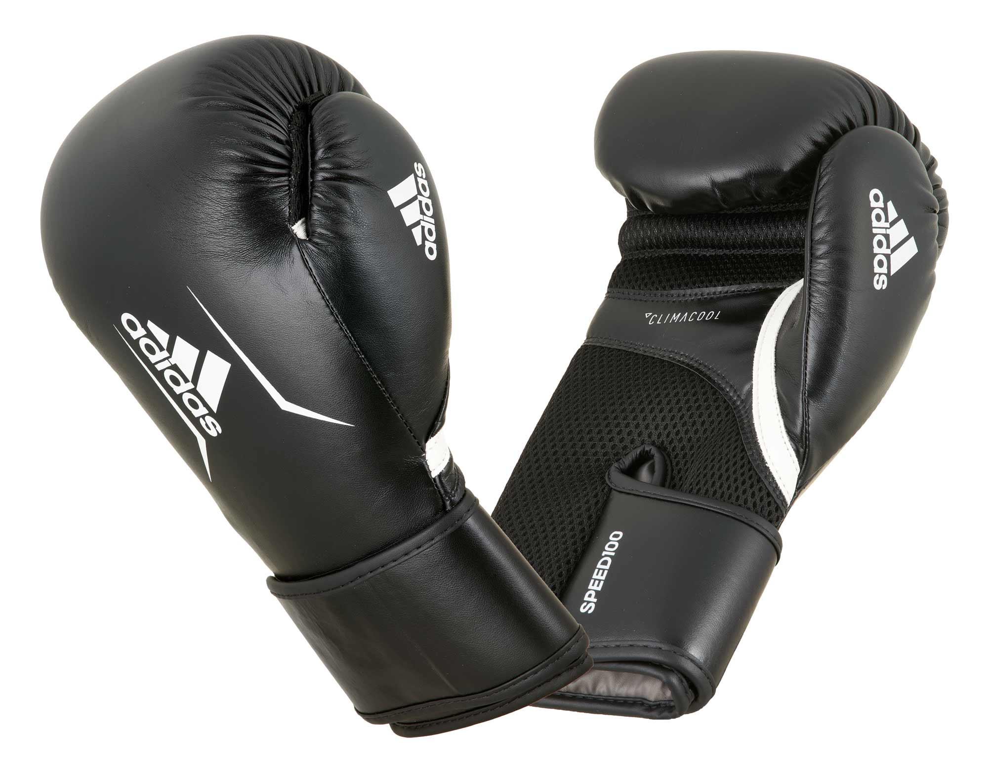 adidas Boxhandschuhe Speed 100, ADISBG100 schwarz/weiß