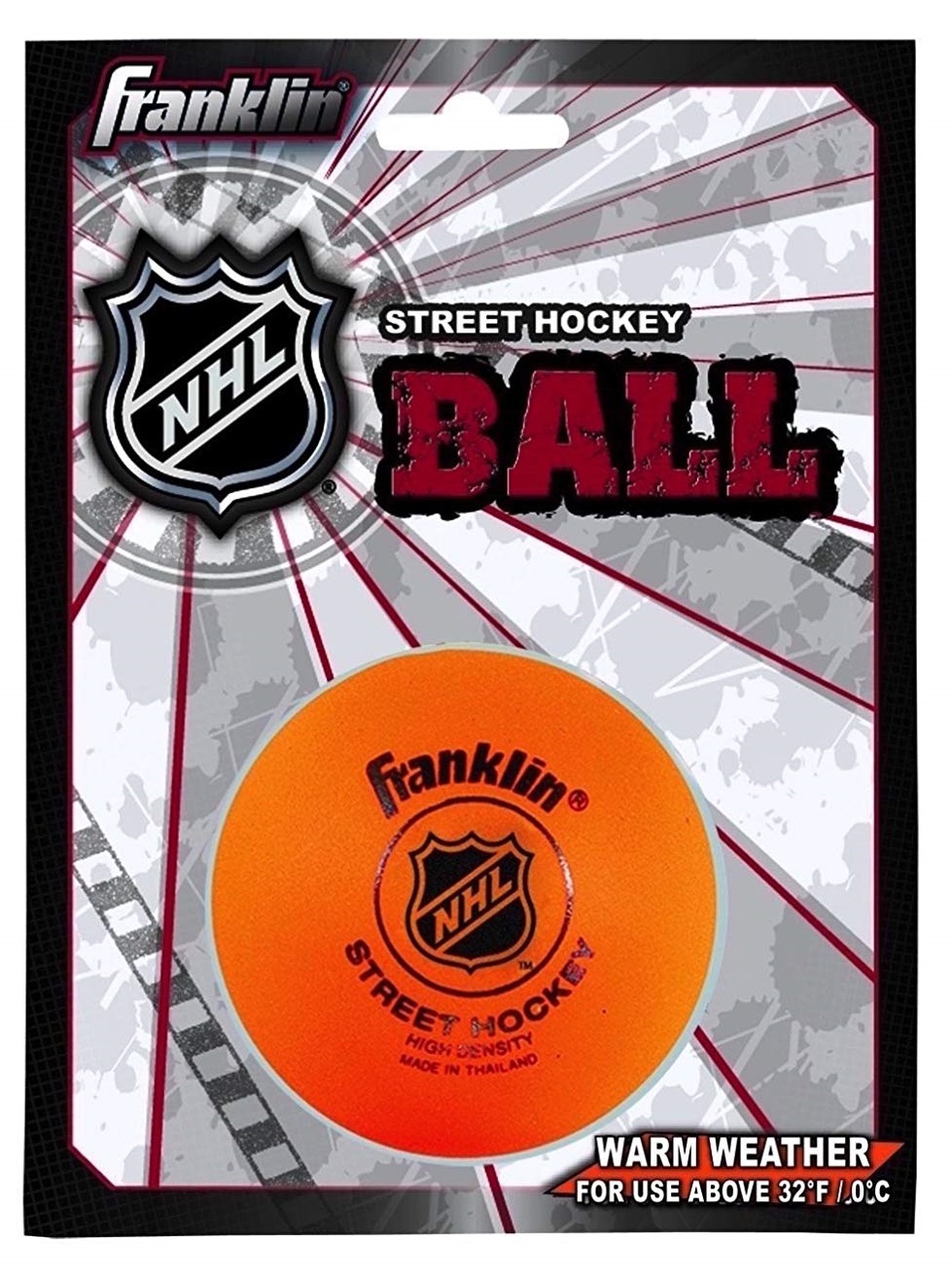 Franklin Streethockeyball High Density orange