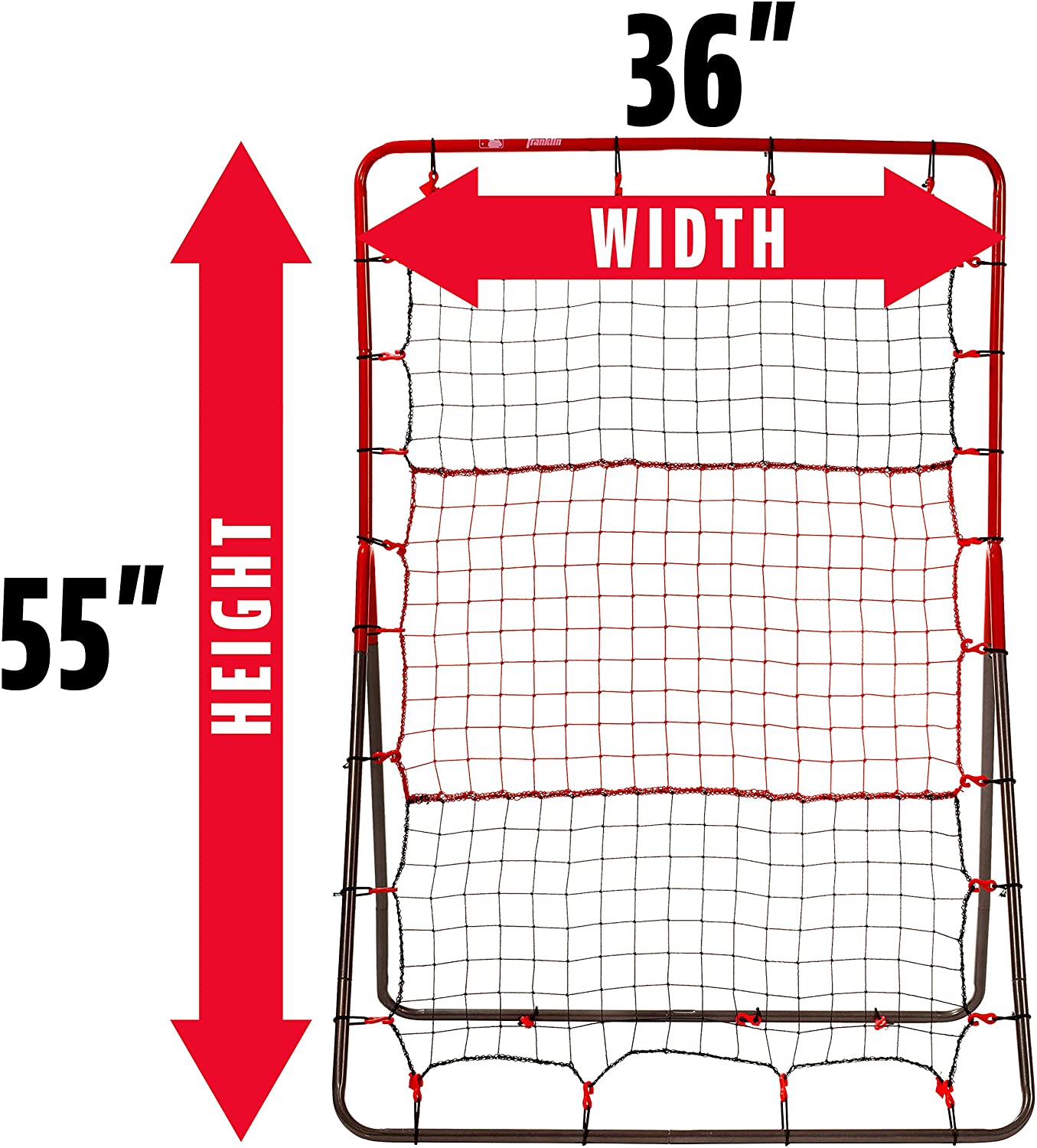 Franklin MLB® 3-fach Winkel Rebound Netz