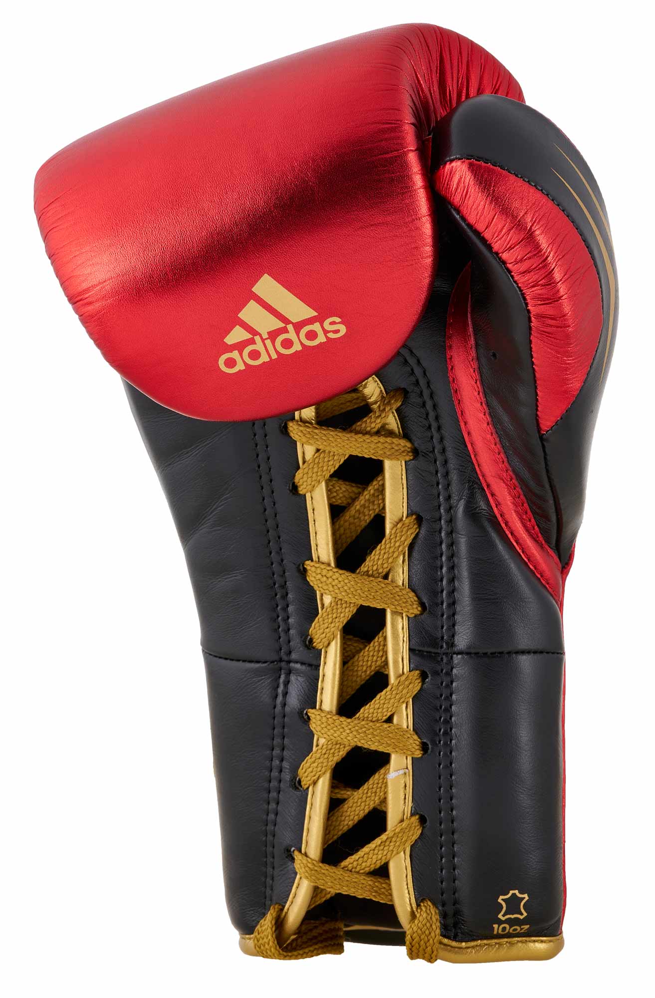 adidas SPEED TILT 750pro Boxhandschuh, schwarz/rot/gold metallic, SPD750FG