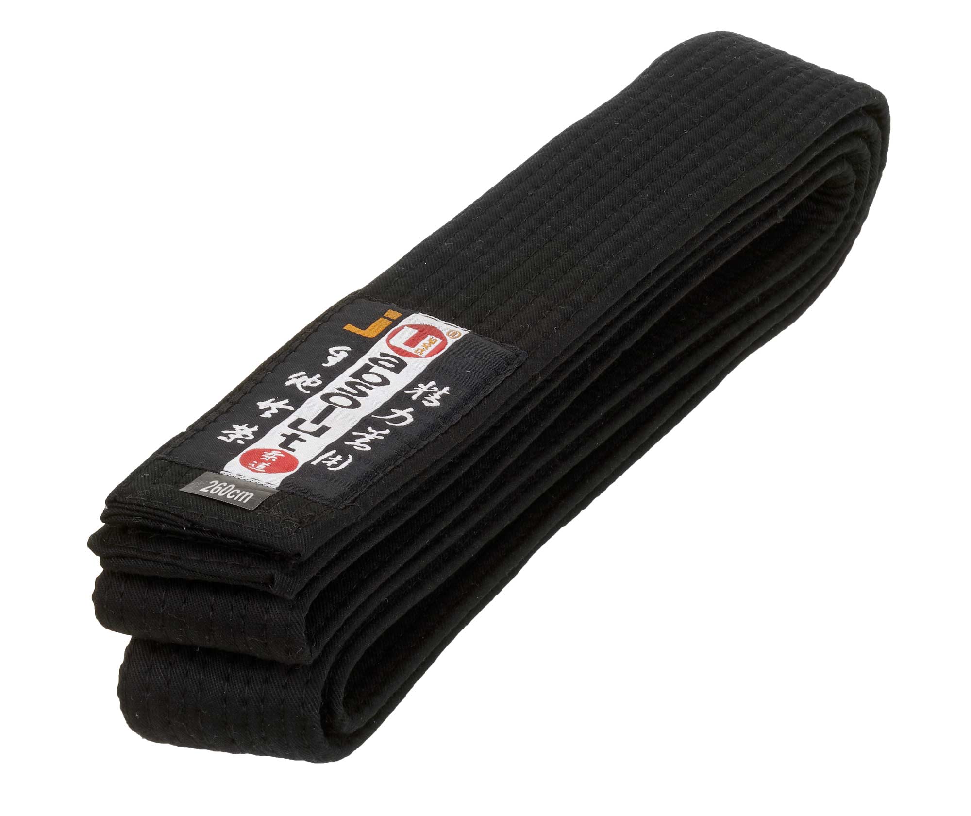 Ju-Sports Gürtel Absolut schwarz 5 cm