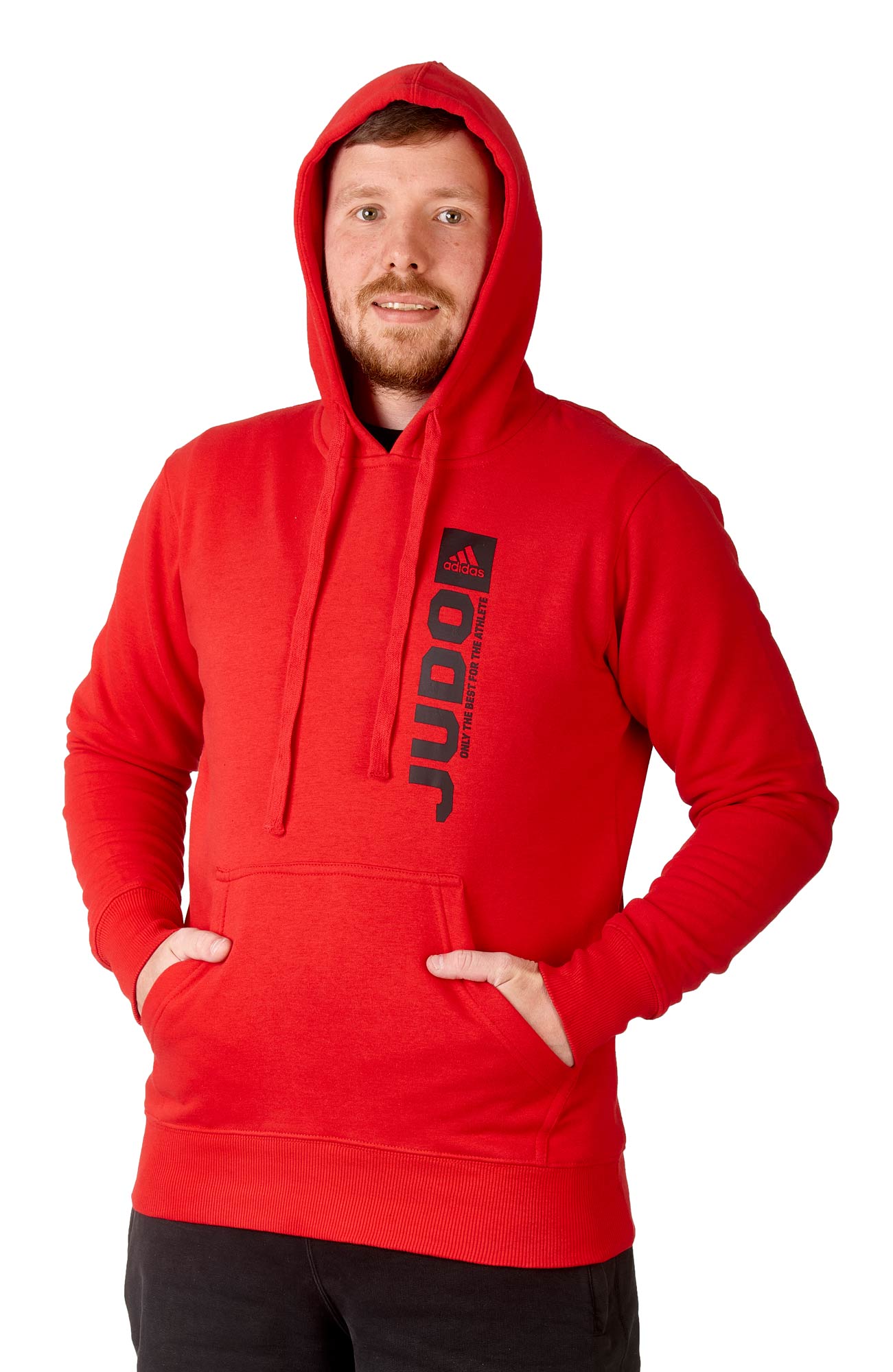 adidas Community 22 Hoody Judo rot, adiCLHD21V-J